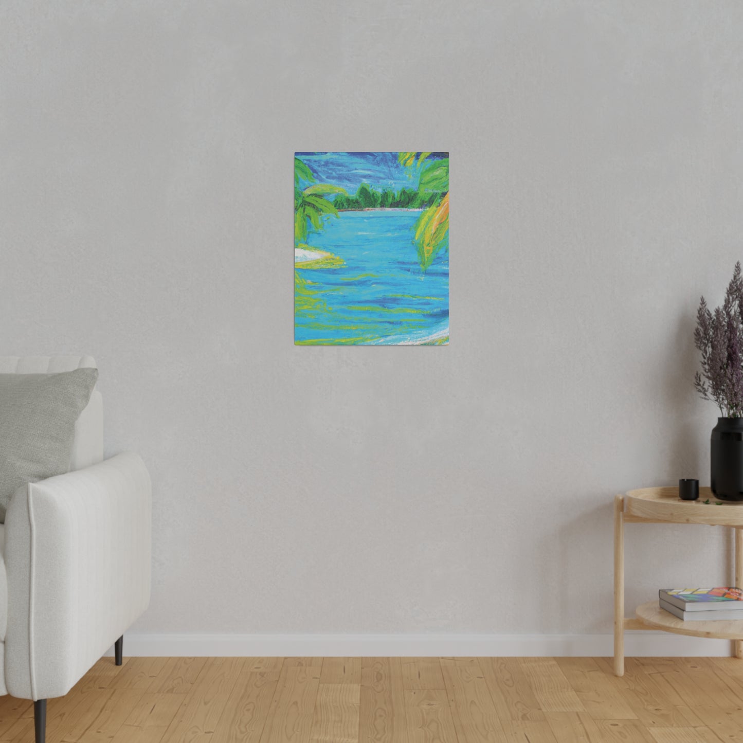 9709k - Bahamas Ocean Painting Print | Bahamas | Ocean | Beach | Poster | Home Decor | Wall Art | Canvas