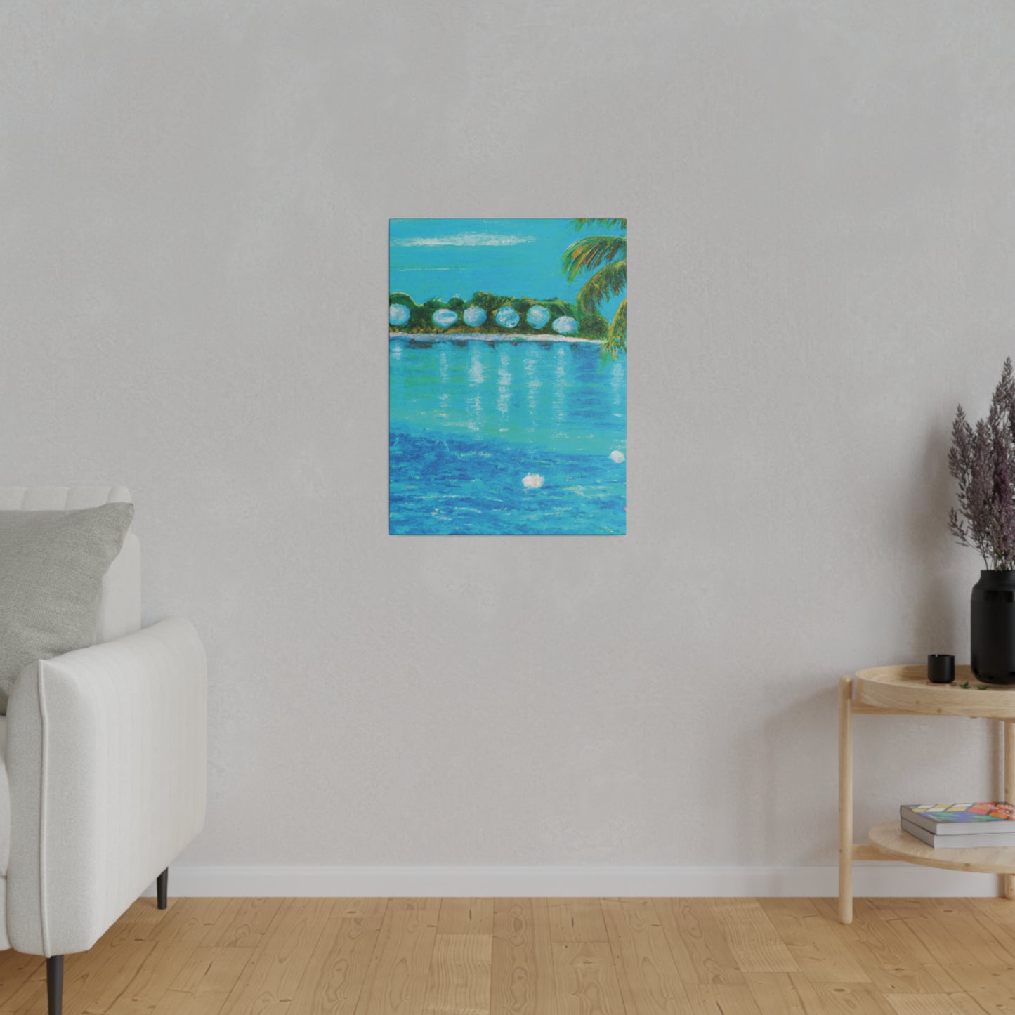 912X - Bahamas Ocean Painting Print | Bahamas | Ocean | Beach | Poster | Home Decor | Wall Art | Canvas