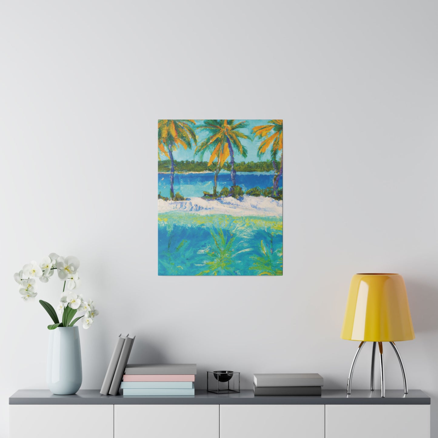 2367X - Bahamas Ocean Painting Print | Bahamas | Ocean | Beach | Poster | Home Decor | Wall Art | Canvas