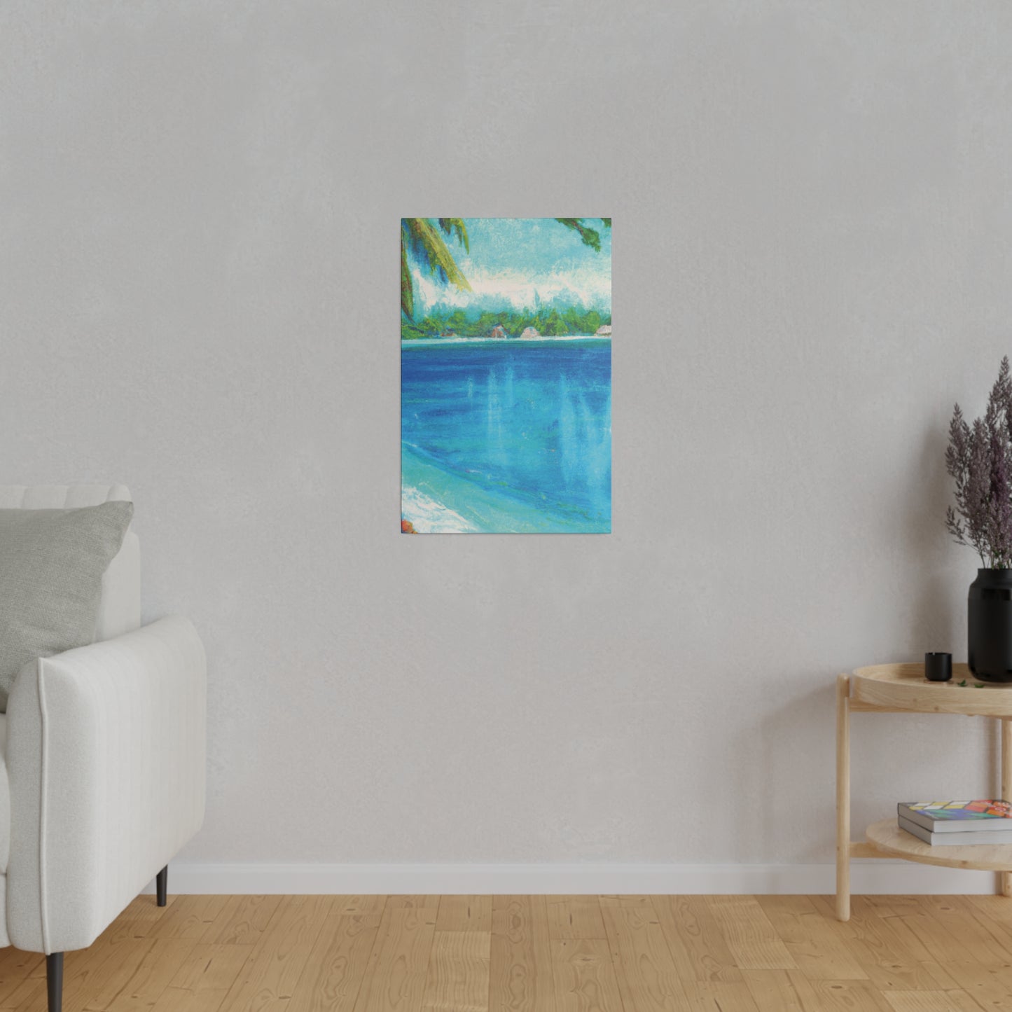 3198N - Bahamas Ocean Painting Print | Bahamas | Ocean | Beach | Poster | Home Decor | Wall Art | Canvas