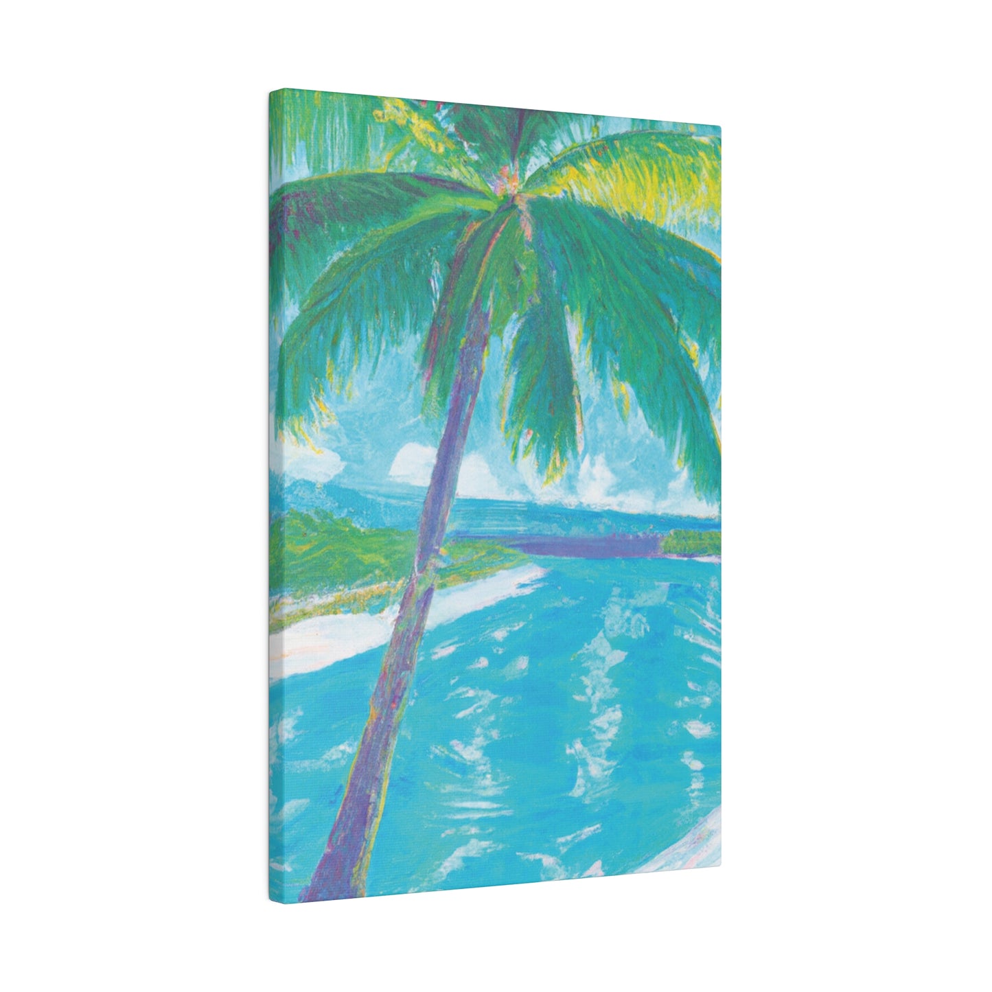 9252K - Bahamas Ocean Painting Print | Bahamas | Ocean | Beach | Poster | Home Decor | Wall Art | Canvas