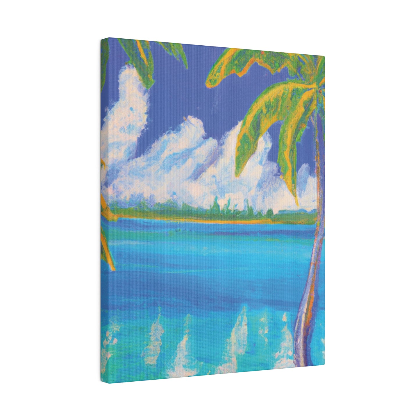 3054I - Bahamas Ocean Painting Print | Bahamas | Ocean | Beach | Poster | Home Decor | Wall Art | Canvas