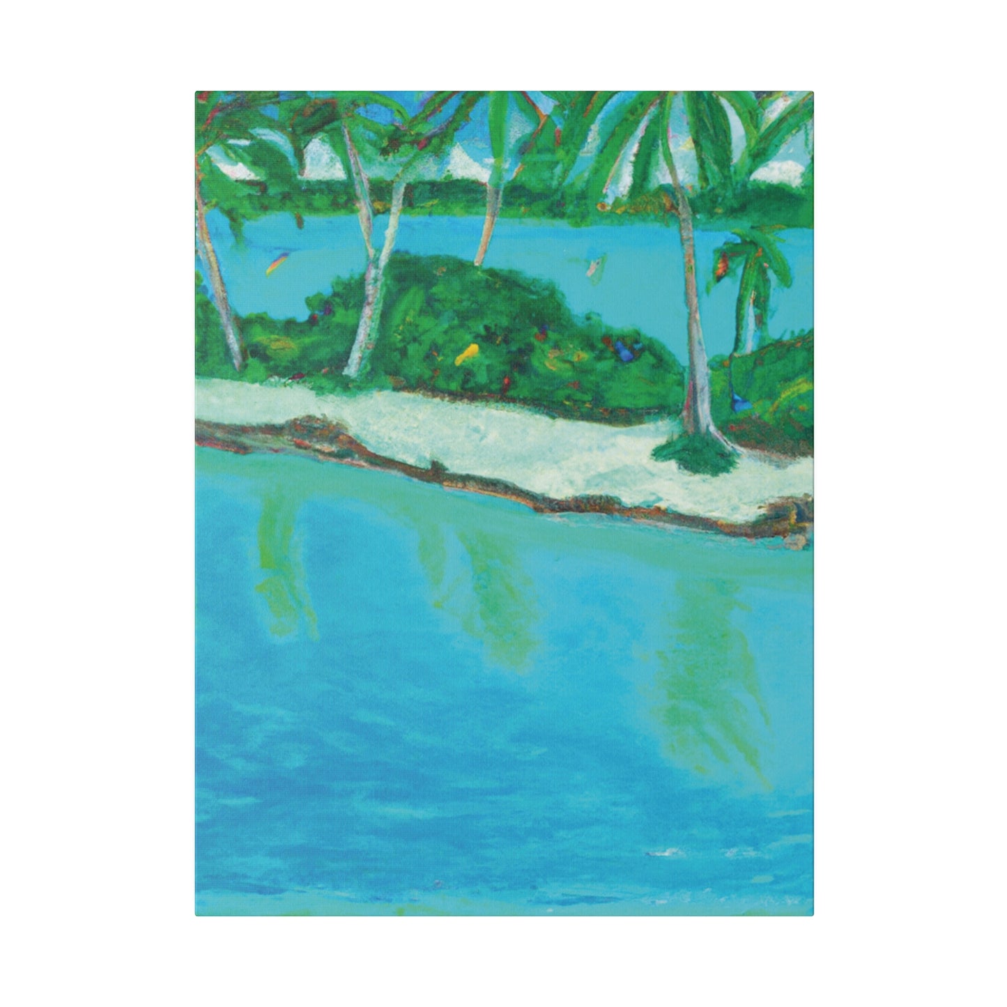 9621A - Bahamas Ocean Painting Print | Bahamas | Ocean | Beach | Poster | Home Decor | Wall Art | Canvas
