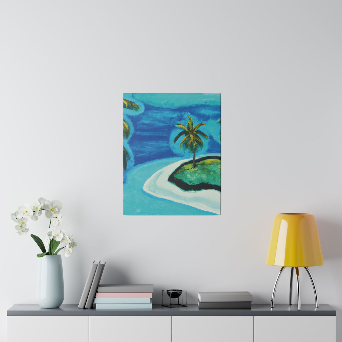 4265U - Bahamas Ocean Painting Print | Bahamas | Ocean | Beach | Poster | Home Decor | Wall Art | Canvas