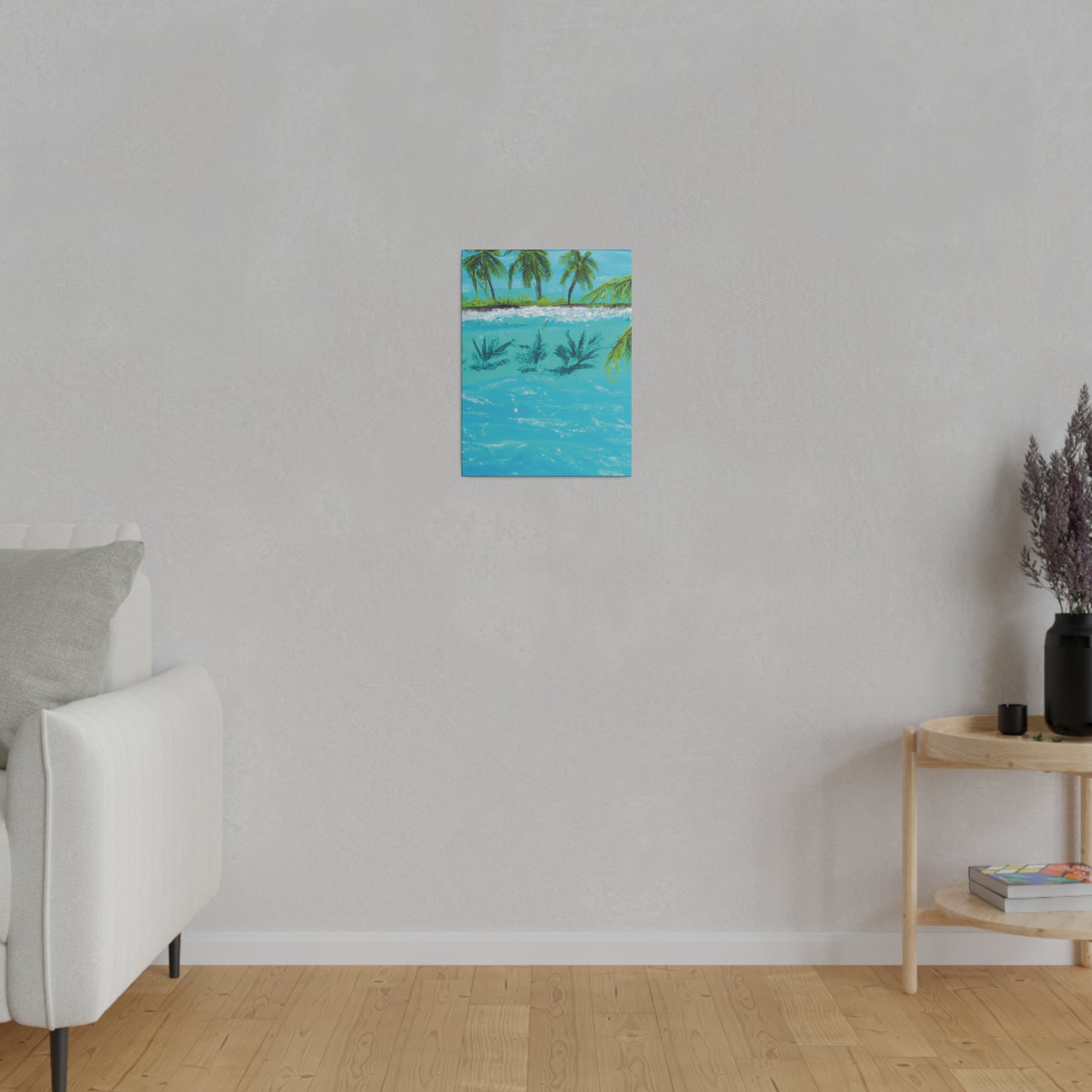 8321K - Bahamas Ocean Painting Print | Bahamas | Ocean | Beach | Poster | Home Decor | Wall Art | Canvas