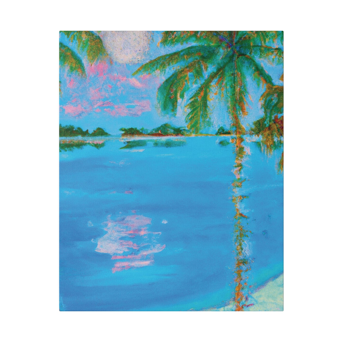 7853V - Bahamas Ocean Painting Print | Bahamas | Ocean | Beach | Poster | Home Decor | Wall Art | Canvas