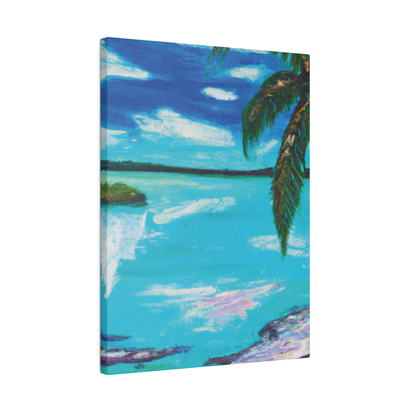 9184C - Bahamas Ocean Painting Print | Bahamas | Ocean | Beach | Poster | Home Decor | Wall Art | Canvas