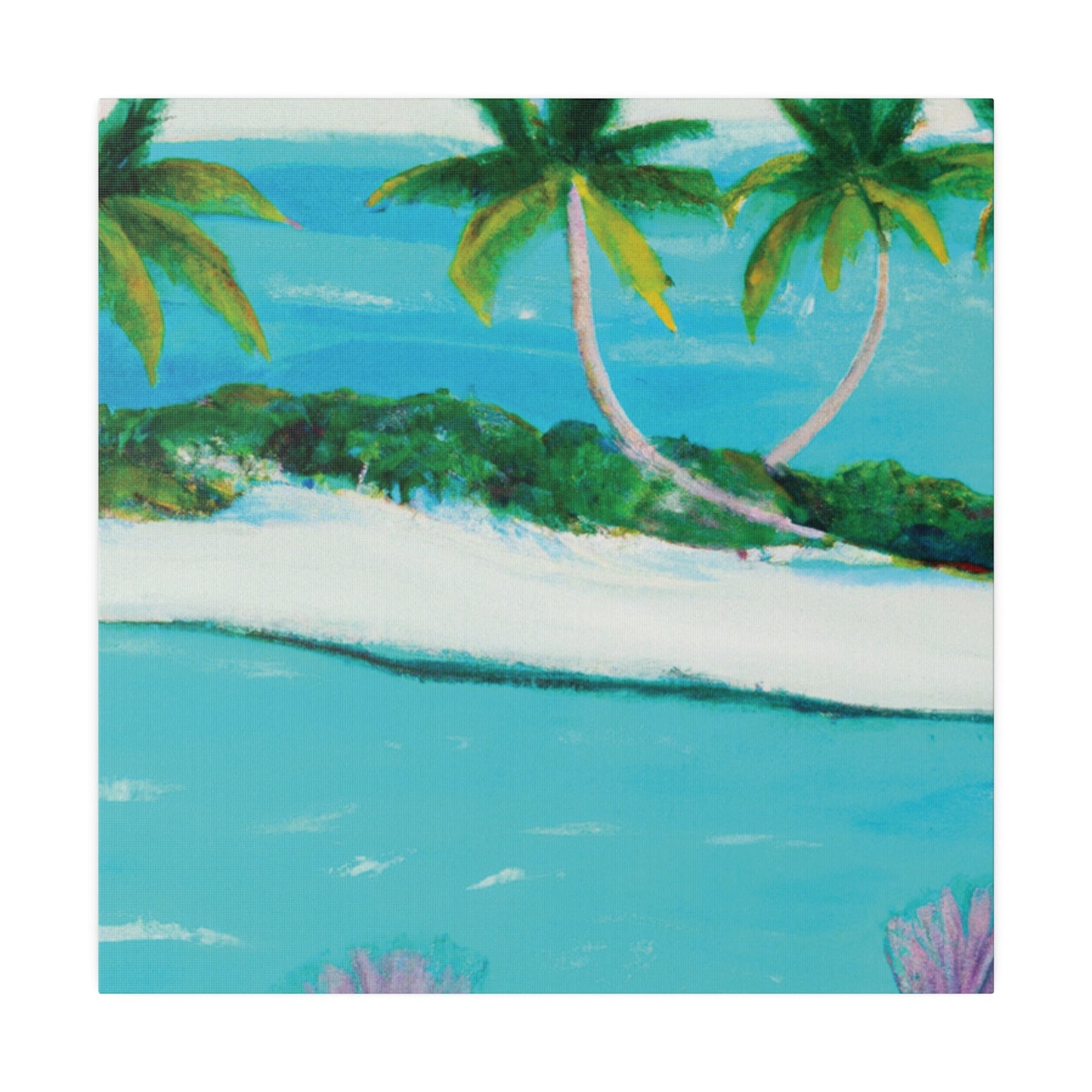 1933W - Bahamas Ocean Painting Print | Bahamas | Ocean | Beach | Poster | Home Decor | Wall Art | Canvas