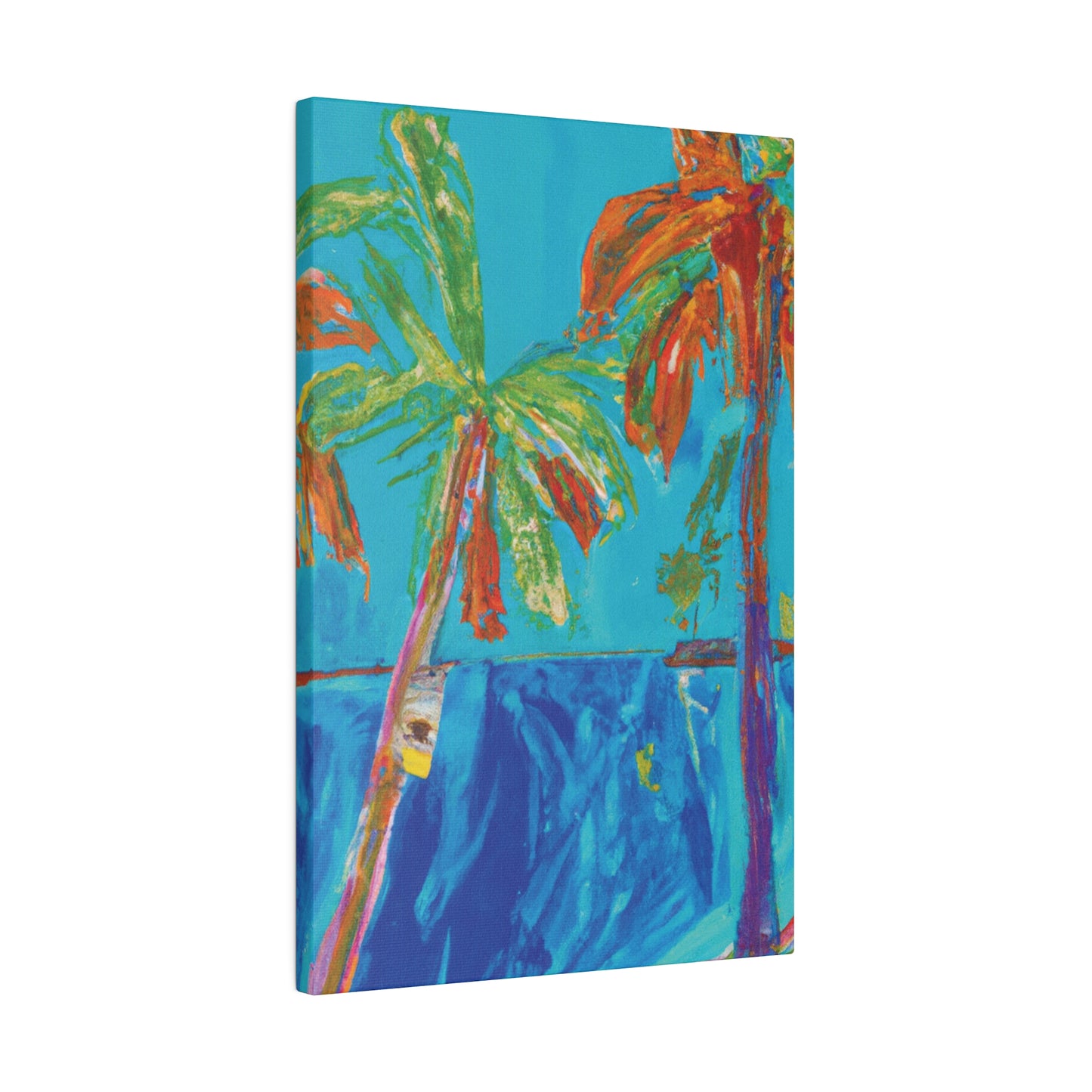 7834J - Bahamas Ocean Painting Print | Bahamas | Ocean | Beach | Poster | Home Decor | Wall Art | Canvas