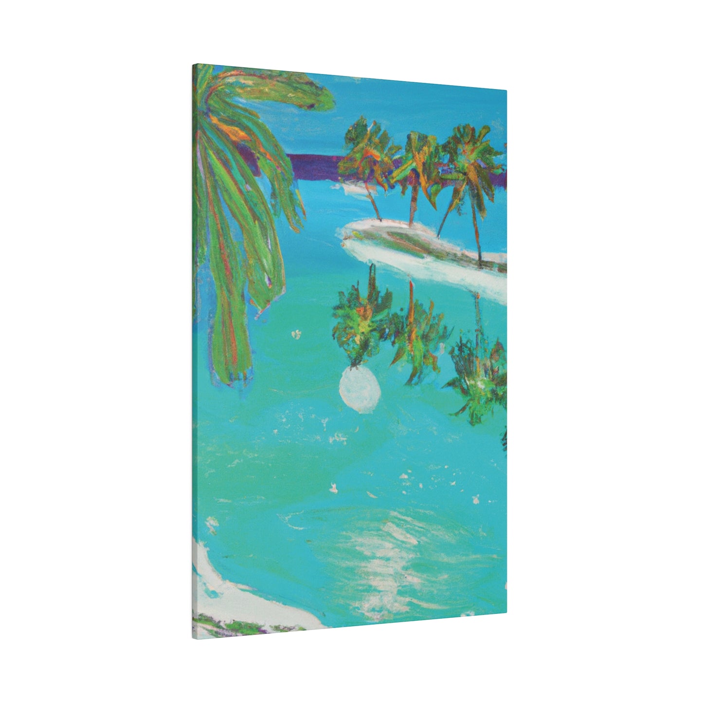 9652Q - Bahamas Ocean Painting Print | Bahamas | Ocean | Beach | Poster | Home Decor | Wall Art | Canvas