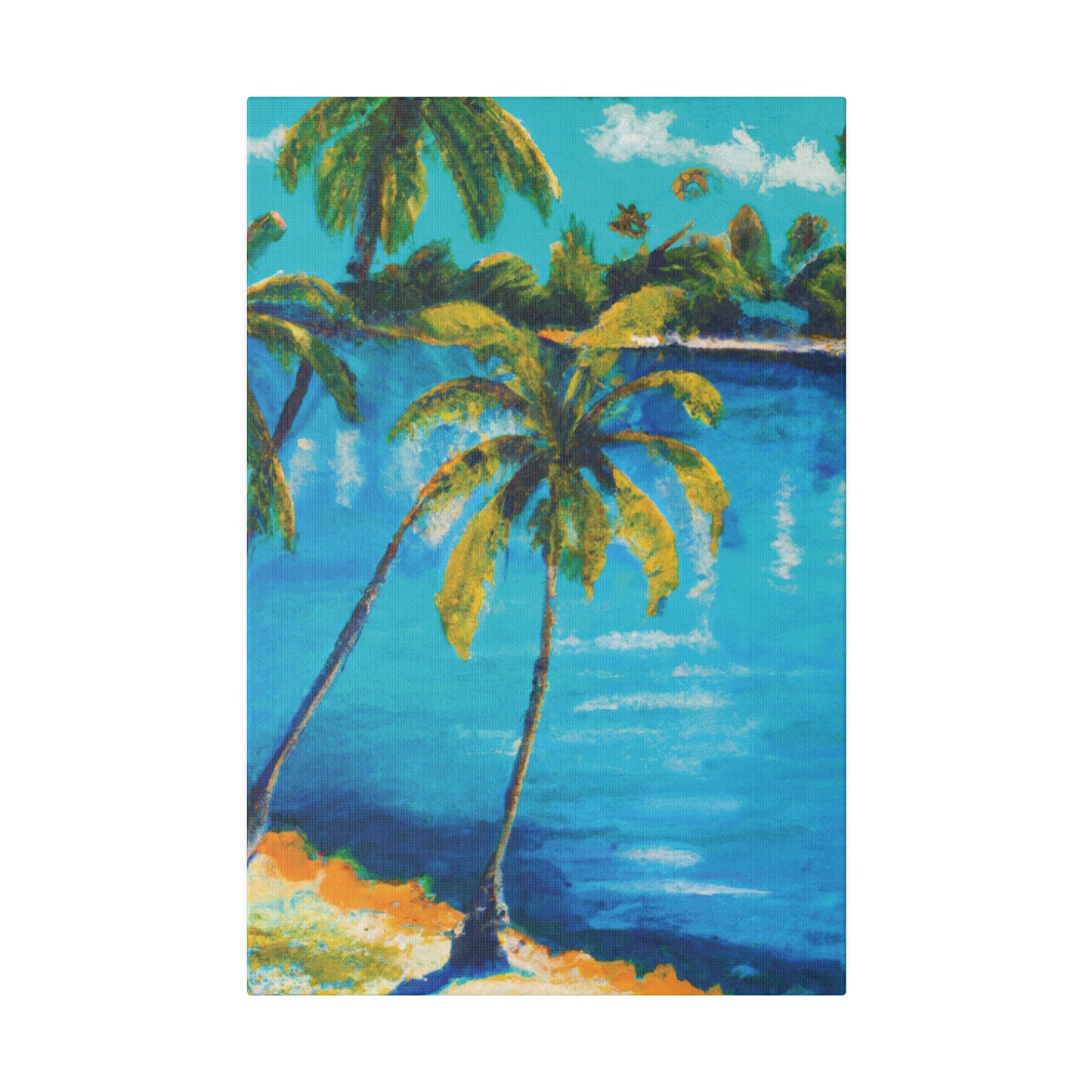 856Y - Bahamas Ocean Painting Print | Bahamas | Ocean | Beach | Poster | Home Decor | Wall Art | Canvas