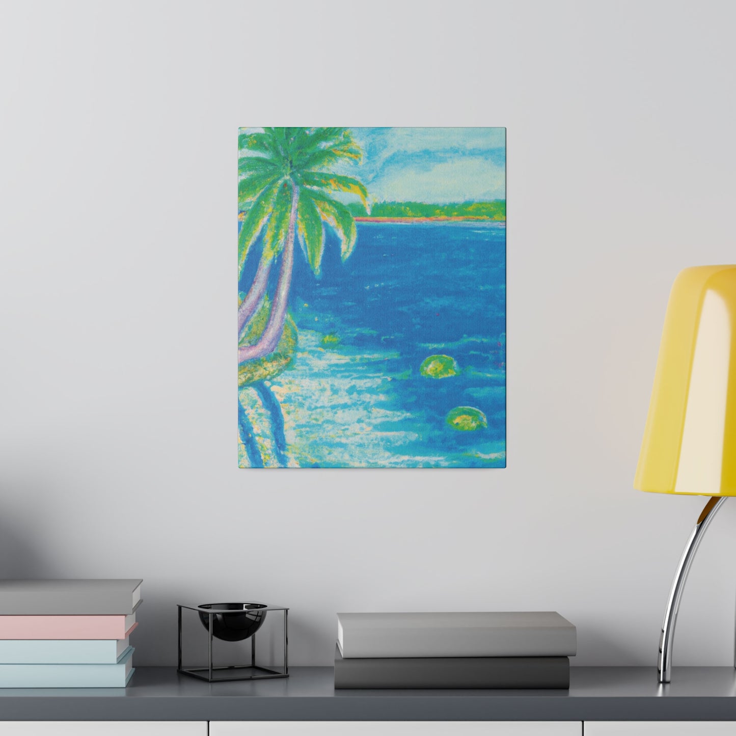 5683A - Bahamas Ocean Painting Print | Bahamas | Ocean | Beach | Poster | Home Decor | Wall Art | Canvas