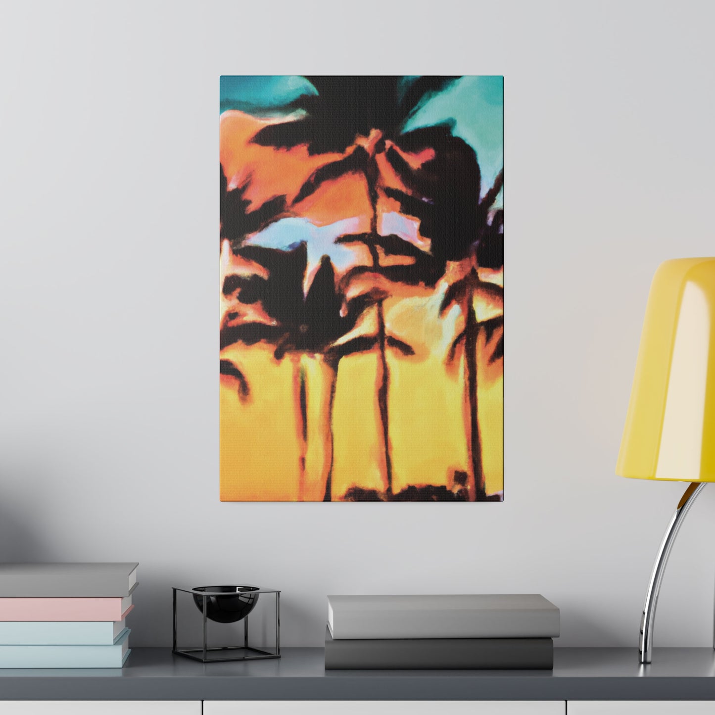 6306Z - Miami Beach Sunset Painting Print | Miami | Beach | Sunset | Poster | Home Decor | Wall Art | Canvas