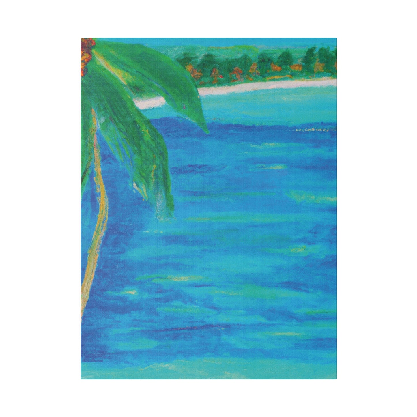 9272V - Bahamas Ocean Painting Print | Bahamas | Ocean | Beach | Poster | Home Decor | Wall Art | Canvas