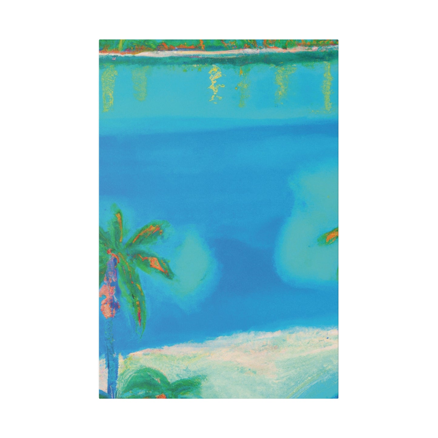 4785X - Bahamas Ocean Painting Print | Bahamas | Ocean | Beach | Poster | Home Decor | Wall Art | Canvas