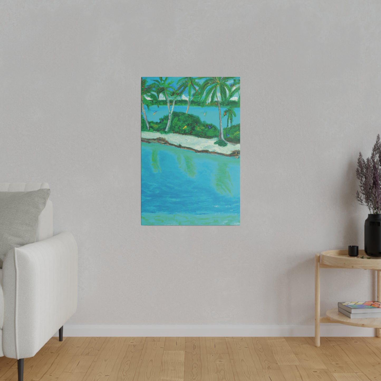 9621A - Bahamas Ocean Painting Print | Bahamas | Ocean | Beach | Poster | Home Decor | Wall Art | Canvas