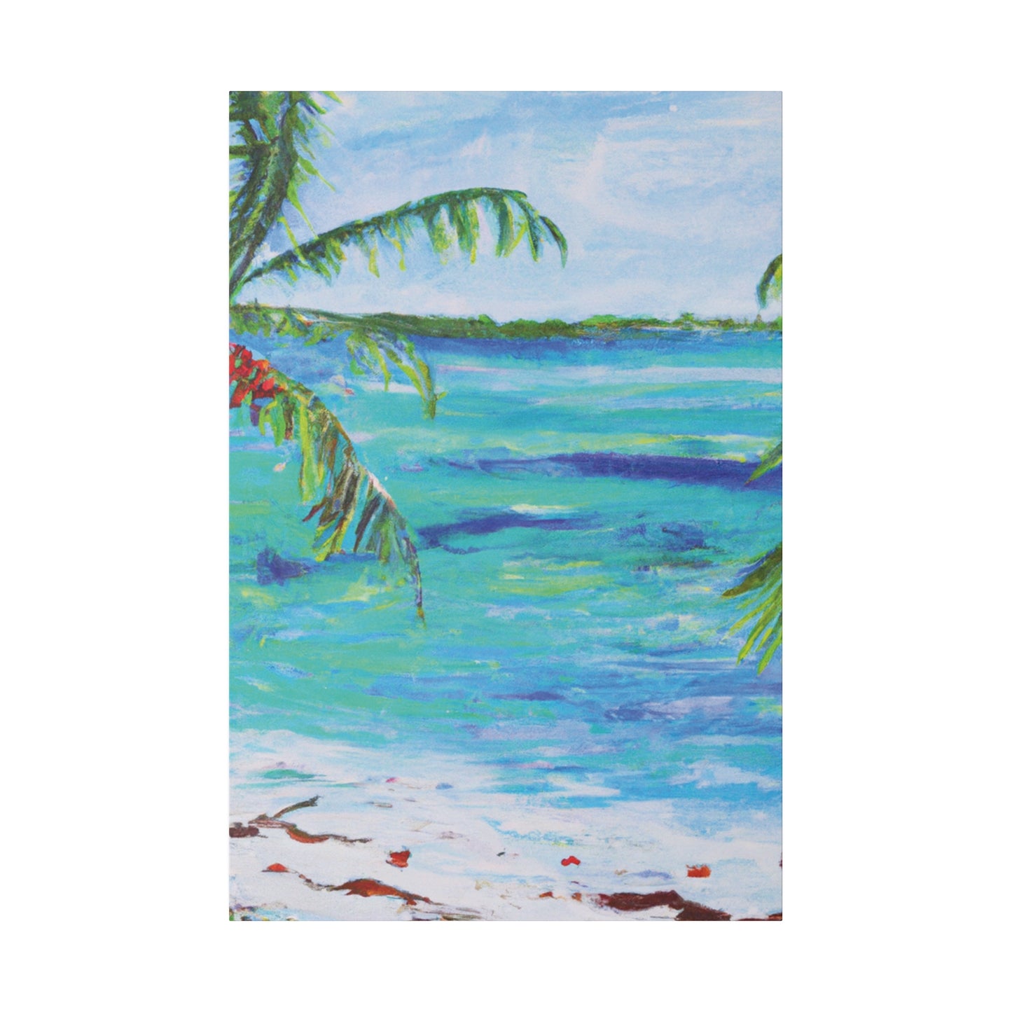 3158F - Bahamas Ocean Painting Print | Bahamas | Ocean | Beach | Poster | Home Decor | Wall Art | Canvas