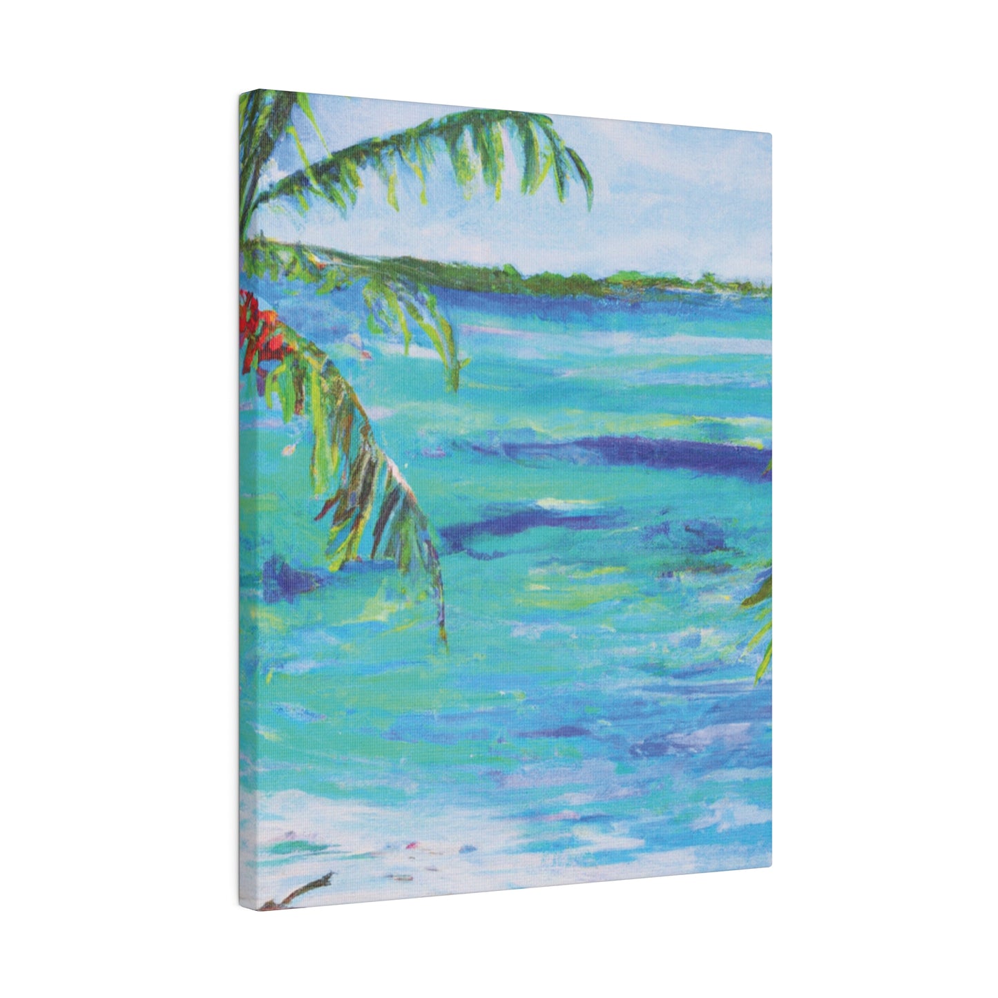 3158F - Bahamas Ocean Painting Print | Bahamas | Ocean | Beach | Poster | Home Decor | Wall Art | Canvas