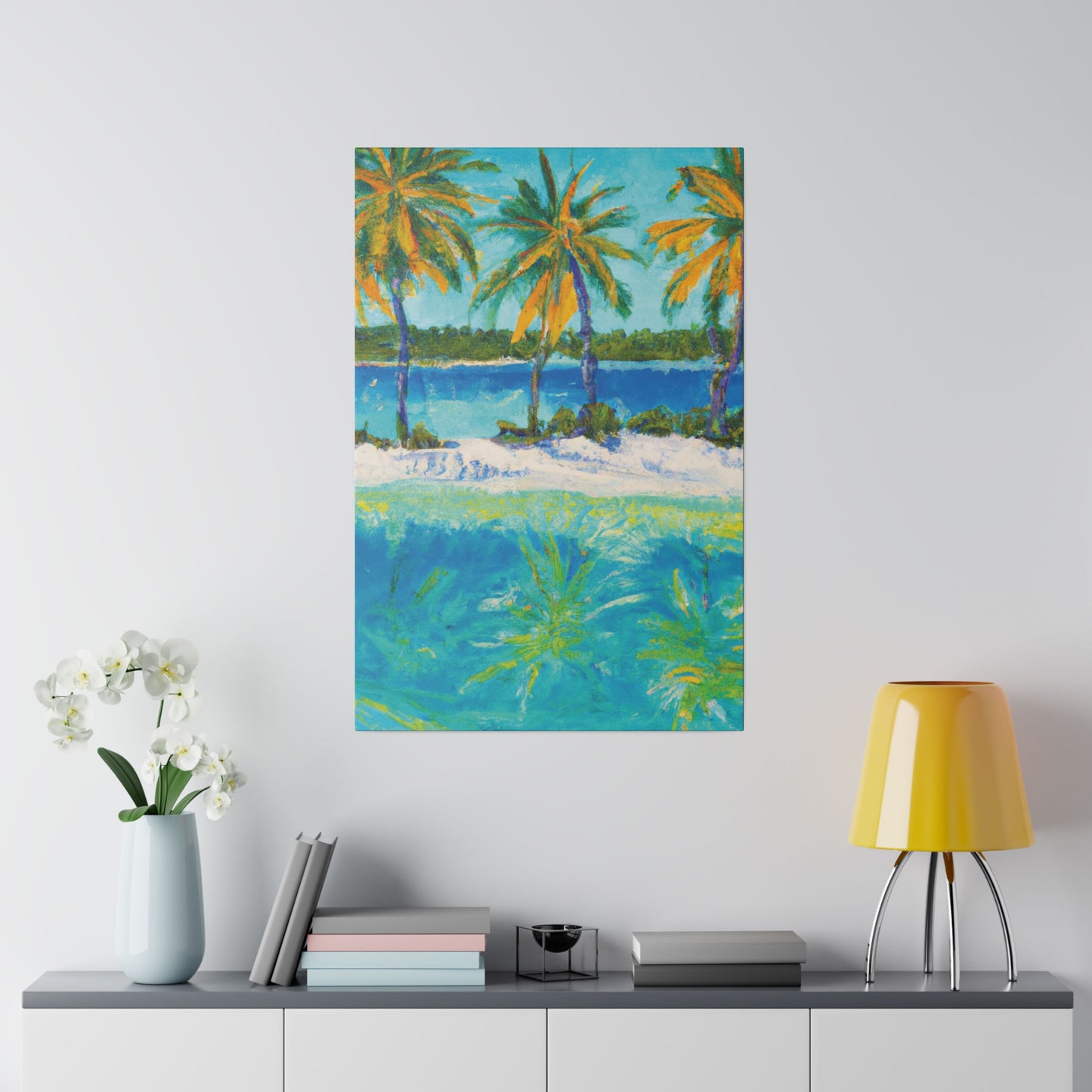 2367X - Bahamas Ocean Painting Print | Bahamas | Ocean | Beach | Poster | Home Decor | Wall Art | Canvas