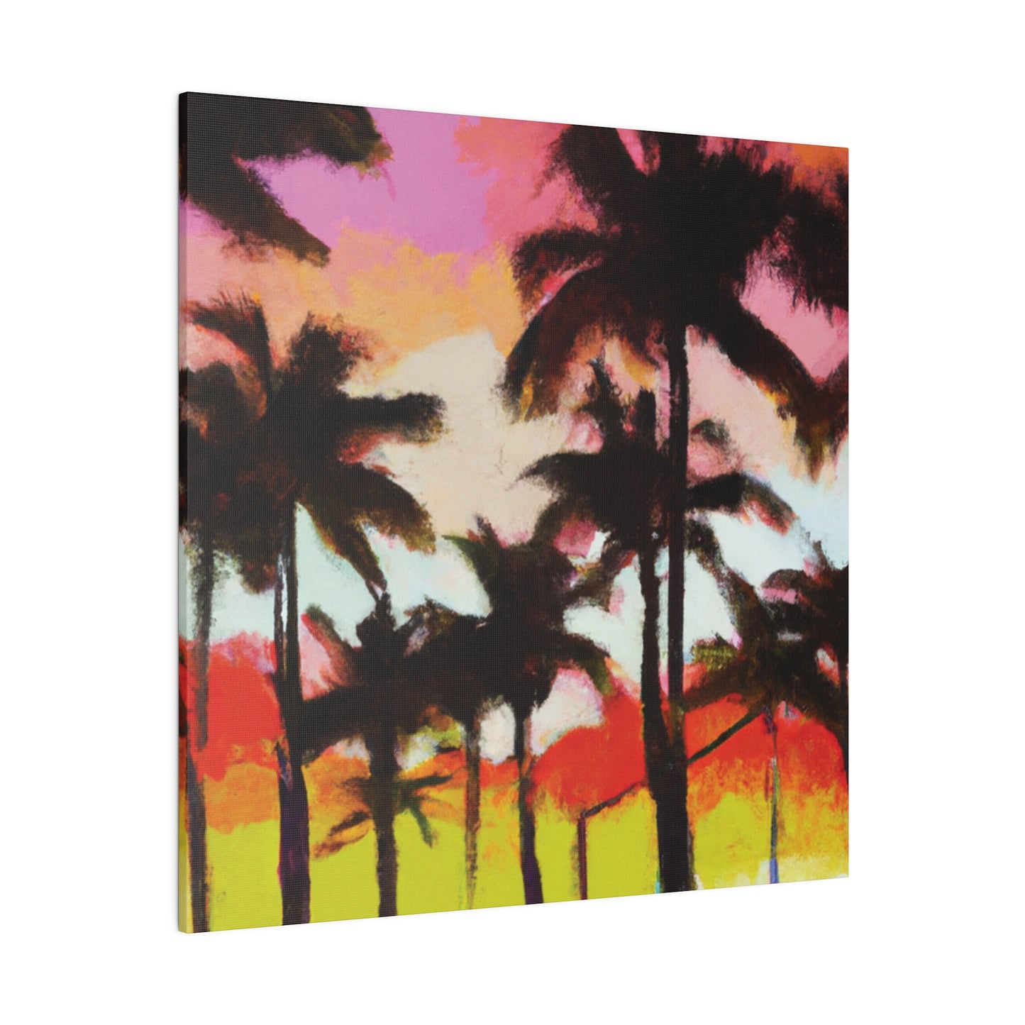 2187U - Miami Beach Sunset Painting Print | Miami | Beach | Sunset | Poster | Home Decor | Wall Art | Canvas