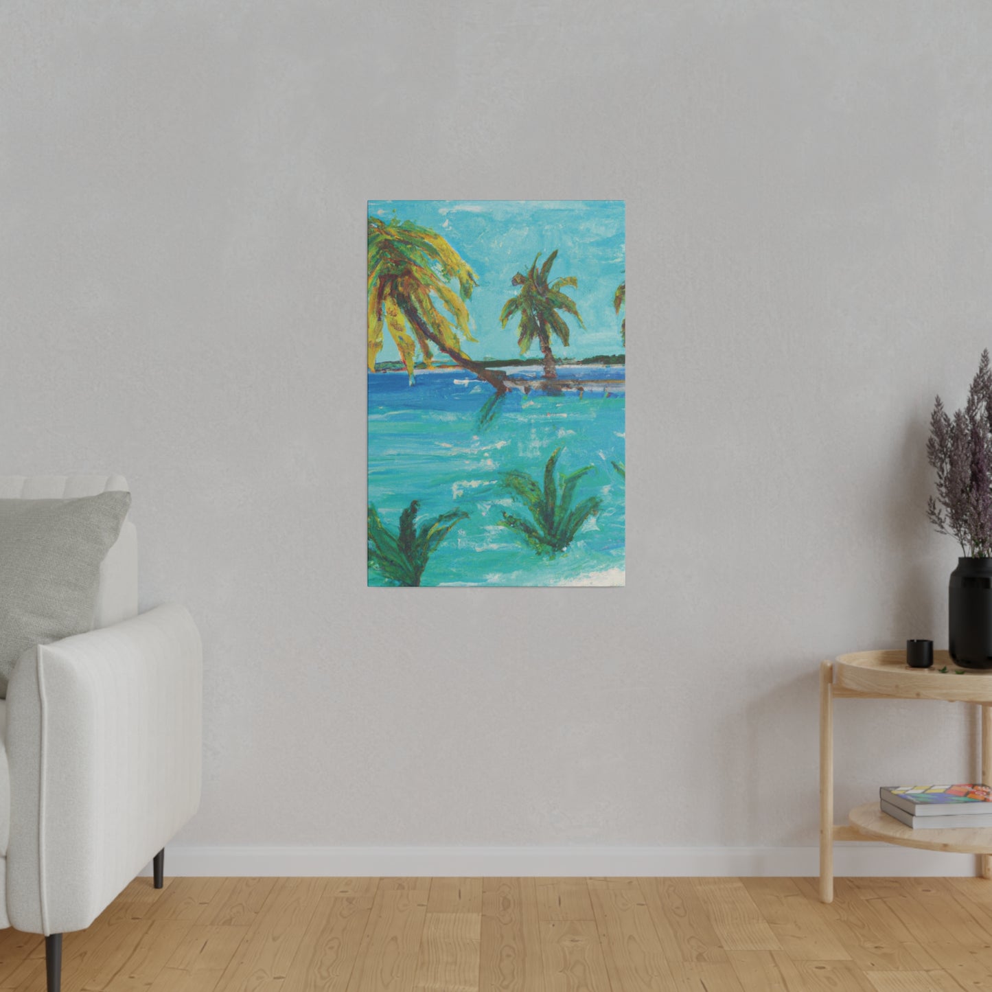 3256T - Bahamas Ocean Painting Print | Bahamas | Ocean | Beach | Poster | Home Decor | Wall Art | Canvas