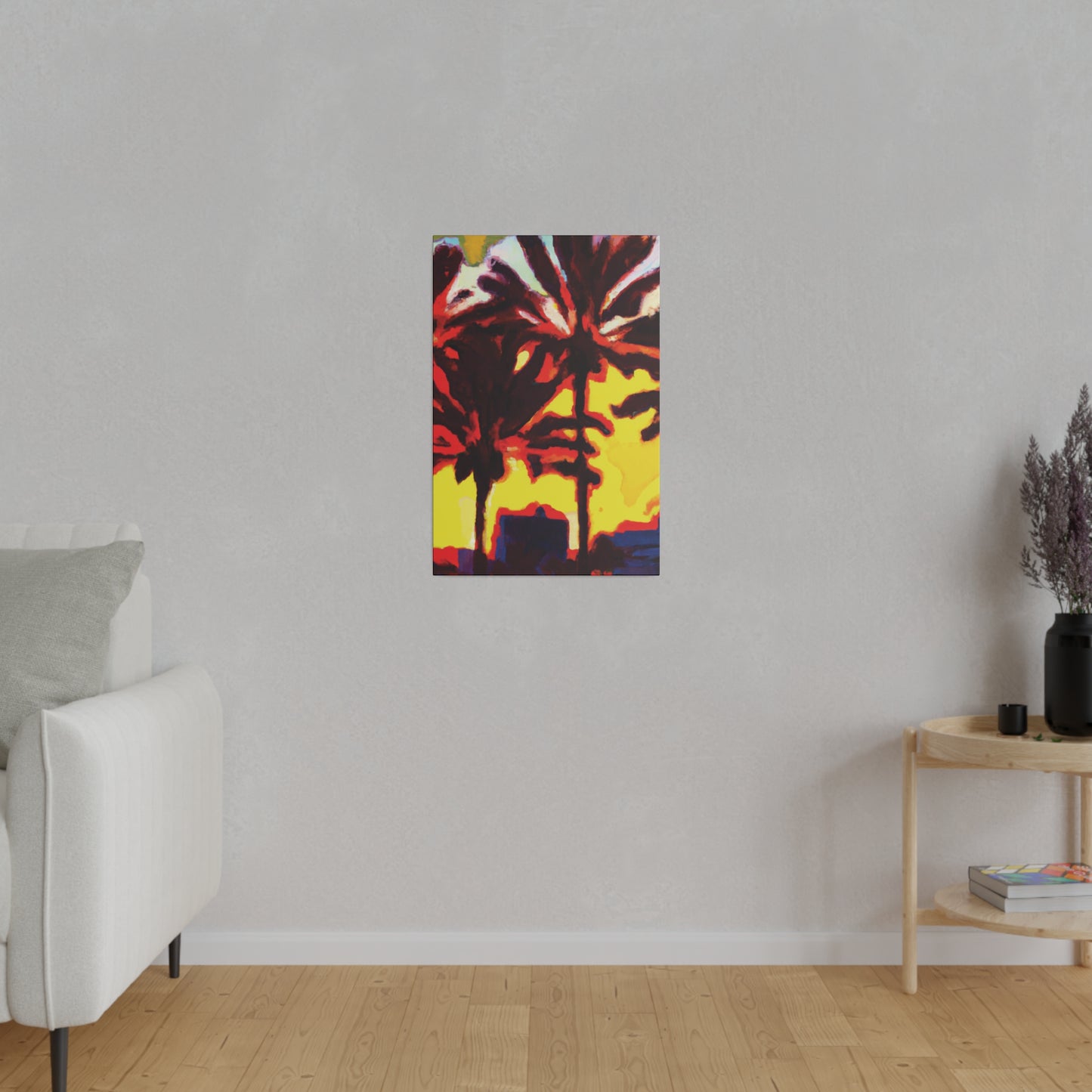 3133X - Miami Beach Sunset Painting Print | Miami | Beach | Sunset | Poster | Home Decor | Wall Art | Canvas