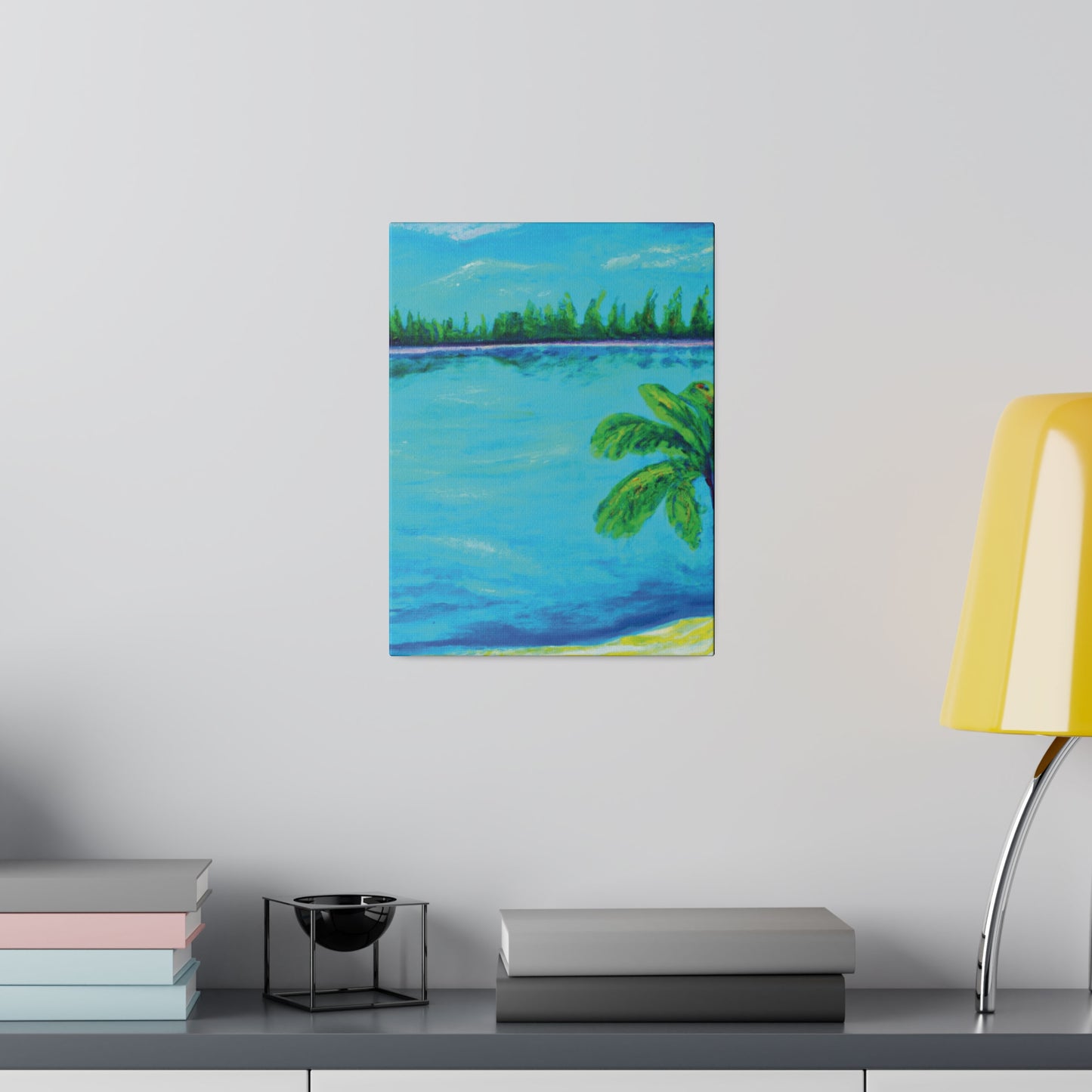 7122L - Bahamas Ocean Painting Print | Bahamas | Ocean | Beach | Poster | Home Decor | Wall Art | Canvas