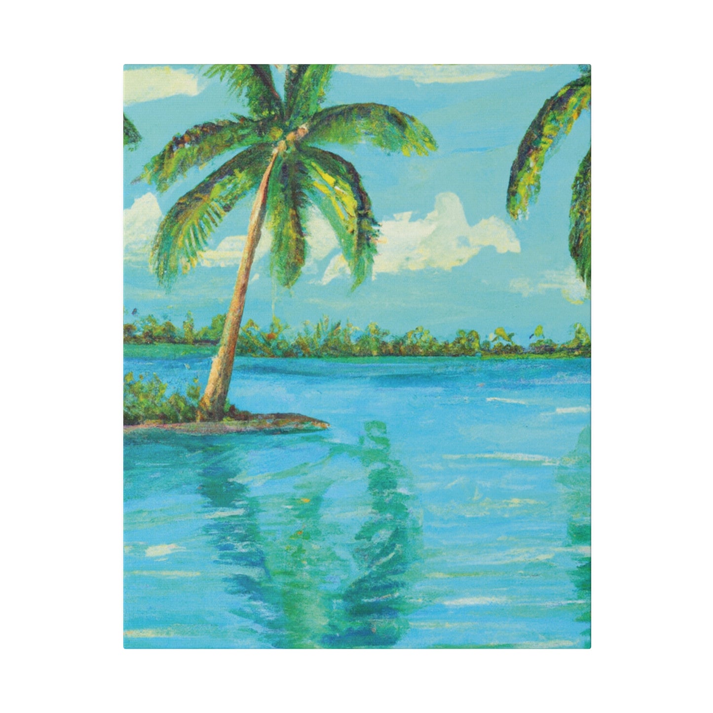 8276T - Bahamas Ocean Painting Print | Bahamas | Ocean | Beach | Poster | Home Decor | Wall Art | Canvas