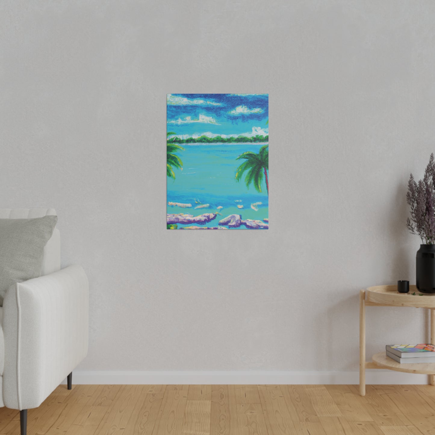 9293Y - Bahamas Ocean Painting Print | Bahamas | Ocean | Beach | Poster | Home Decor | Wall Art | Canvas