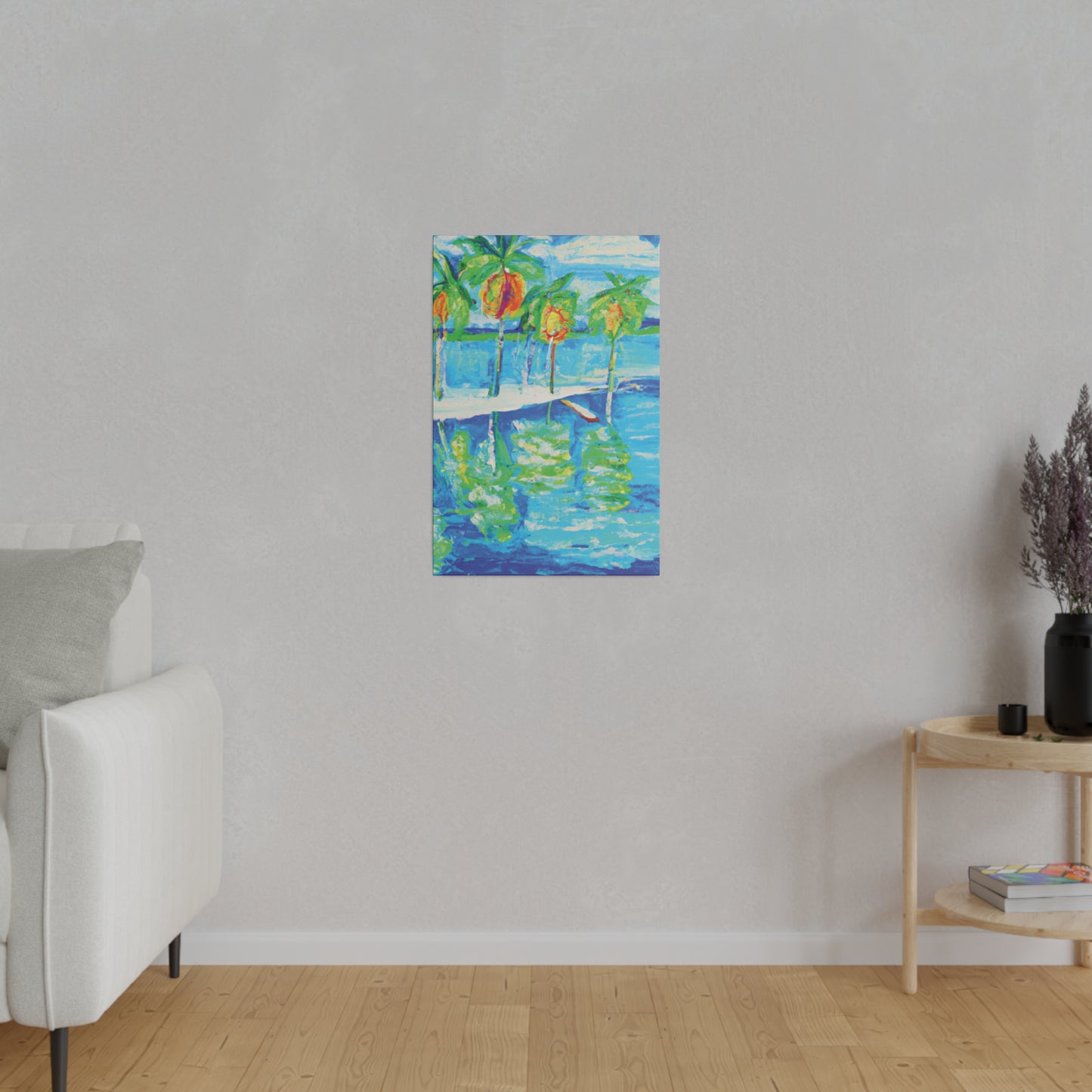 8103Q - Bahamas Ocean Painting Print | Bahamas | Ocean | Beach | Poster | Home Decor | Wall Art | Canvas