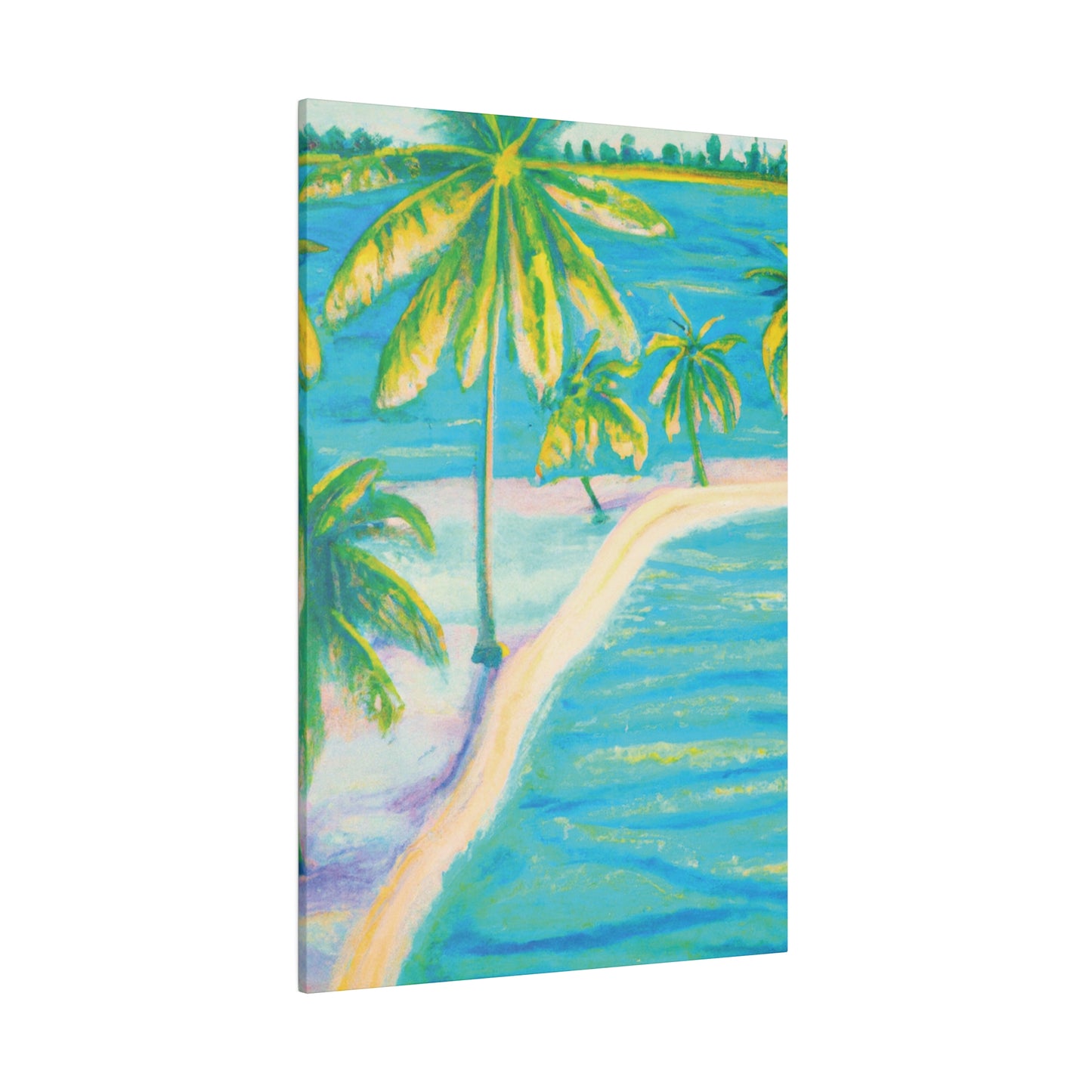 9662V - Bahamas Ocean Painting Print | Bahamas | Ocean | Beach | Poster | Home Decor | Wall Art | Canvas