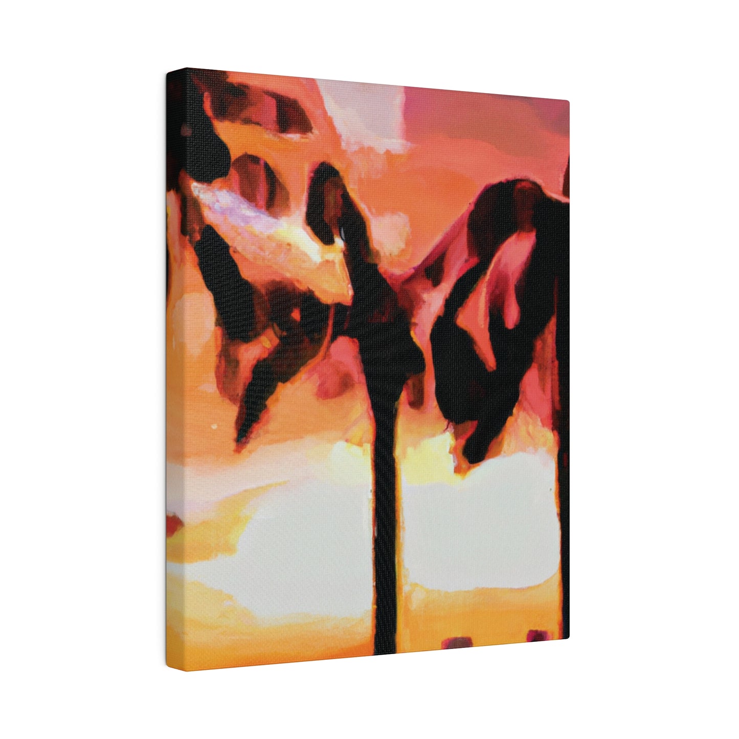 6372O - Miami Beach Sunset Painting Print | Miami | Beach | Sunset | Poster | Home Decor | Wall Art | Canvas