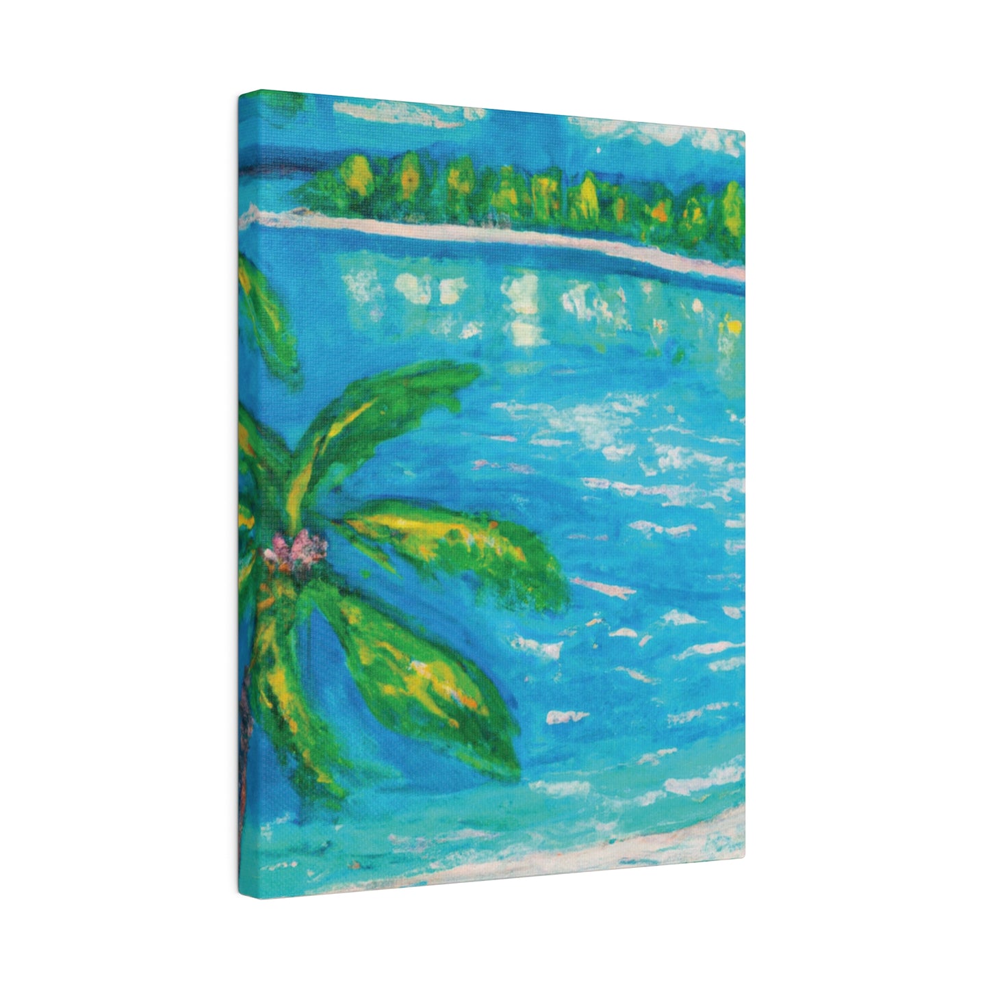 8776T - Bahamas Ocean Painting Print | Bahamas | Ocean | Beach | Poster | Home Decor | Wall Art | Canvas