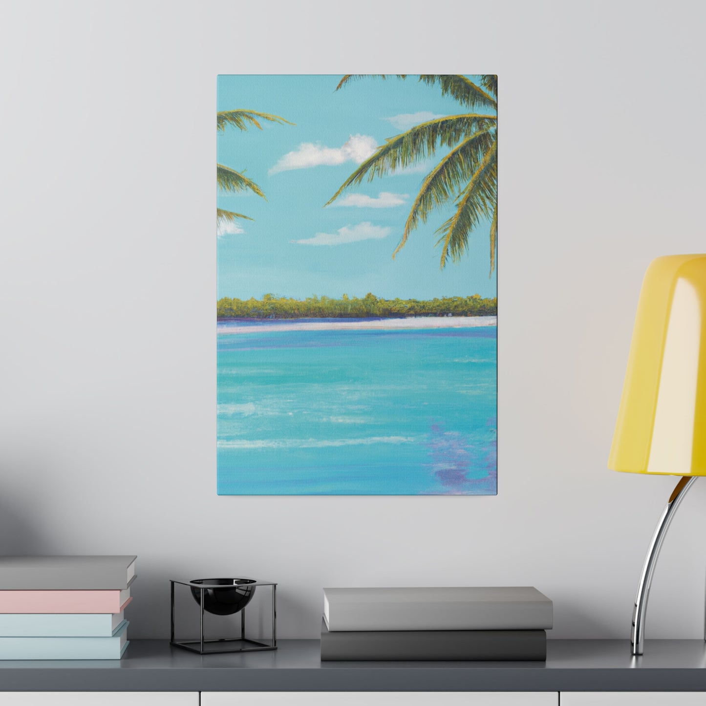 8132D - Bahamas Ocean Painting Print | Bahamas | Ocean | Beach | Poster | Home Decor | Wall Art | Canvas