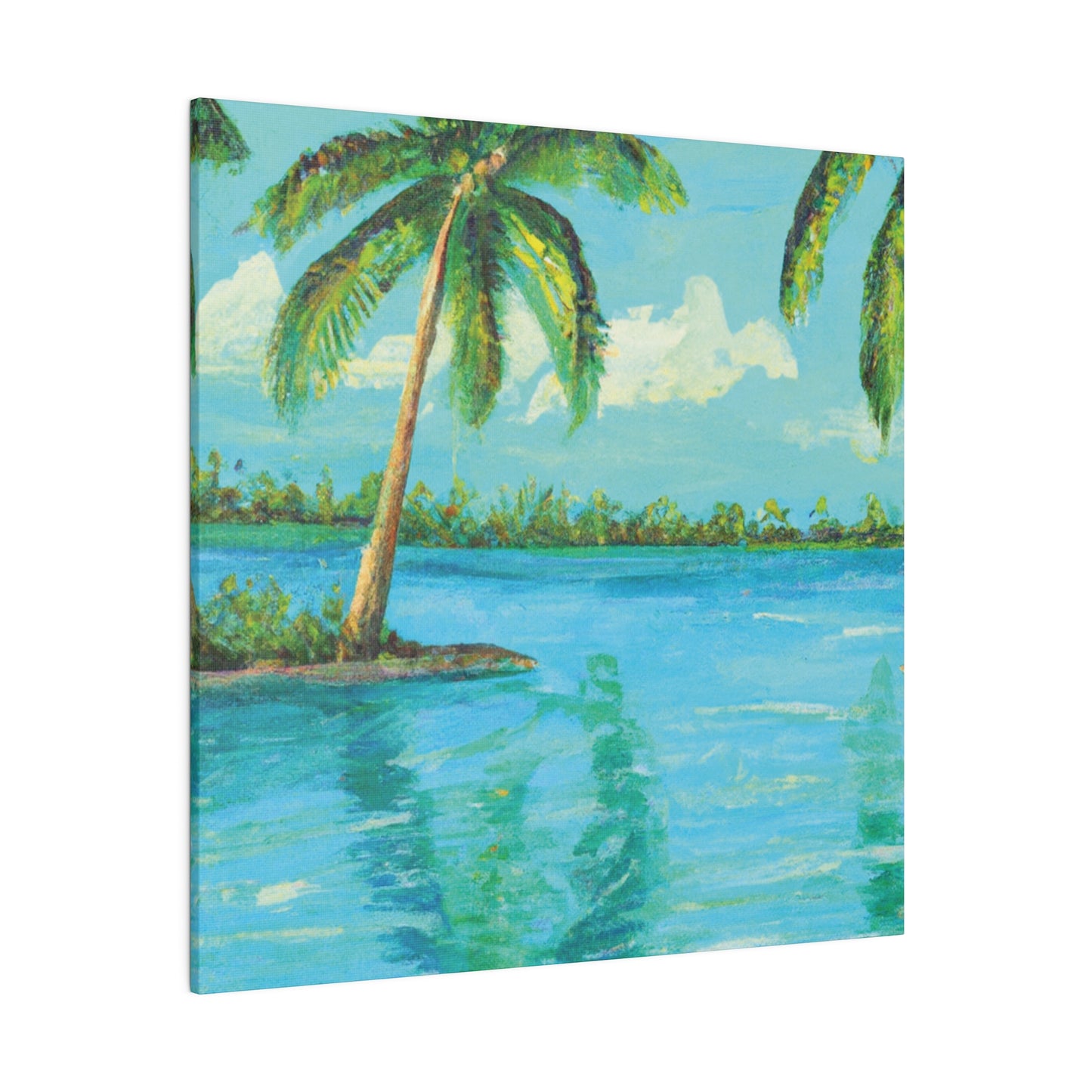 8276T - Bahamas Ocean Painting Print | Bahamas | Ocean | Beach | Poster | Home Decor | Wall Art | Canvas