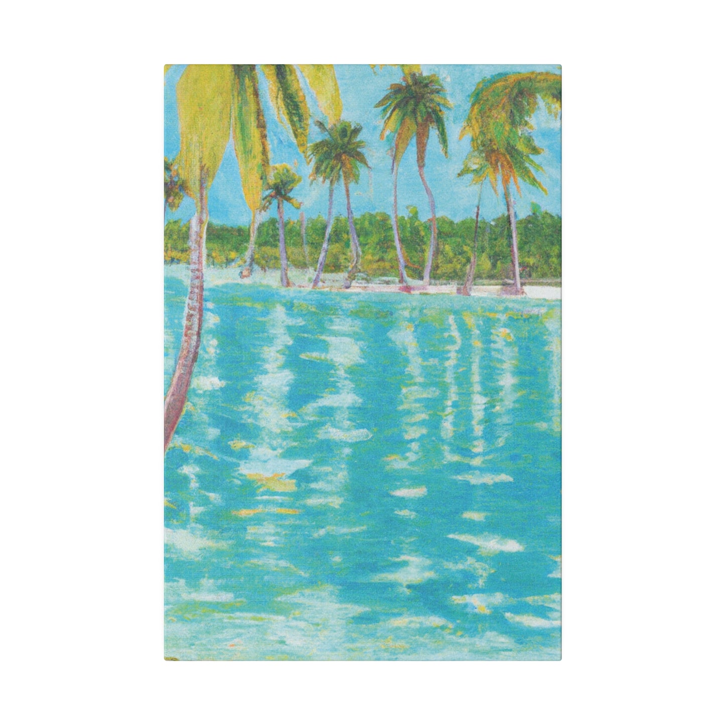 8537R - Bahamas Ocean Painting Print | Bahamas | Ocean | Beach | Poster | Home Decor | Wall Art | Canvas