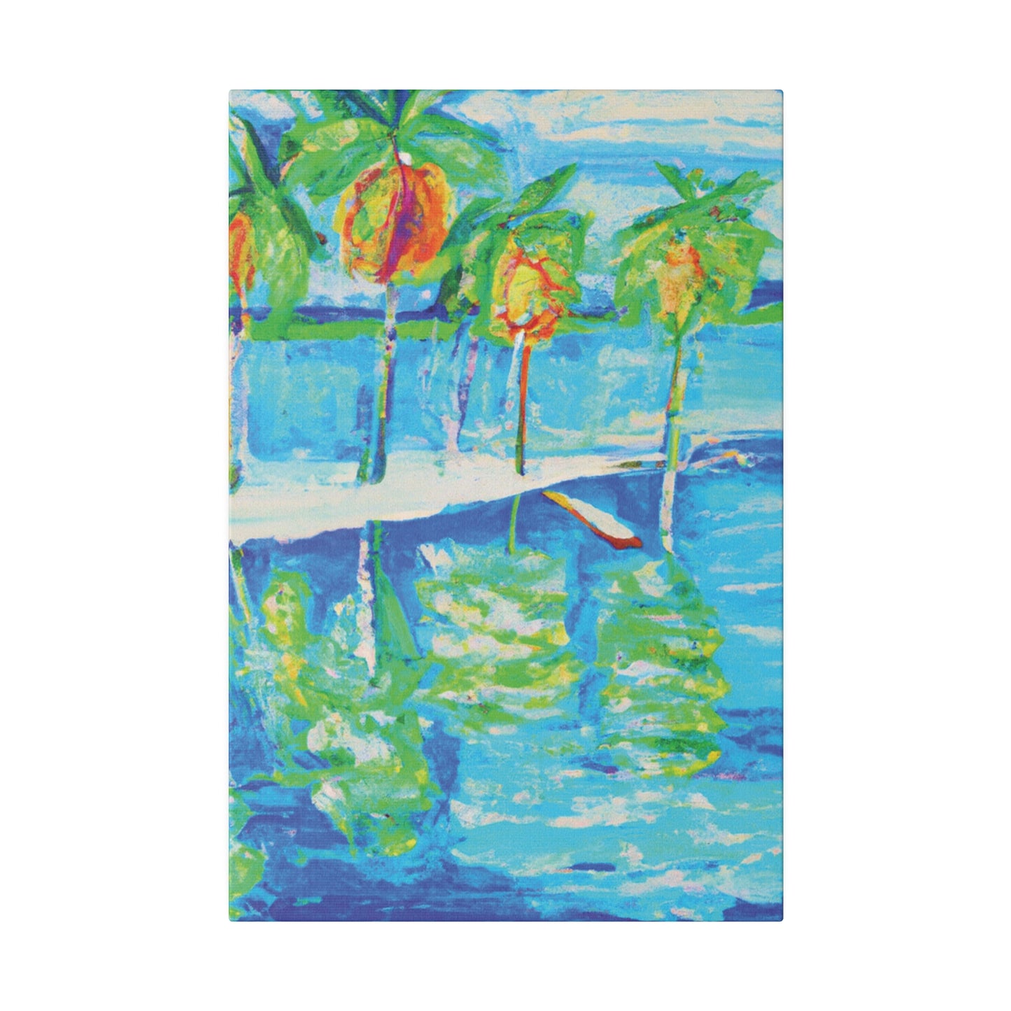 8103Q - Bahamas Ocean Painting Print | Bahamas | Ocean | Beach | Poster | Home Decor | Wall Art | Canvas