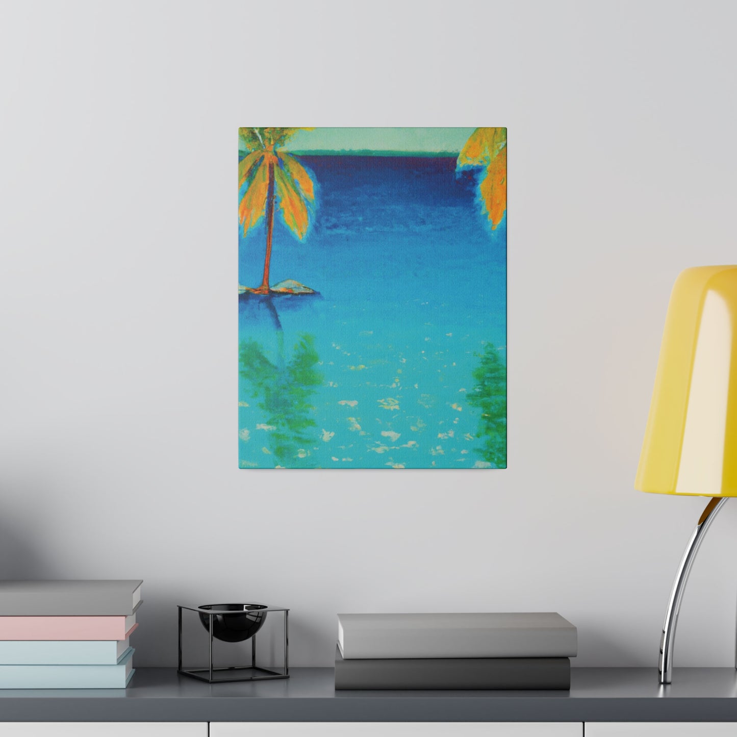 9234A - Bahamas Ocean Painting Print | Bahamas | Ocean | Beach | Poster | Home Decor | Wall Art | Canvas