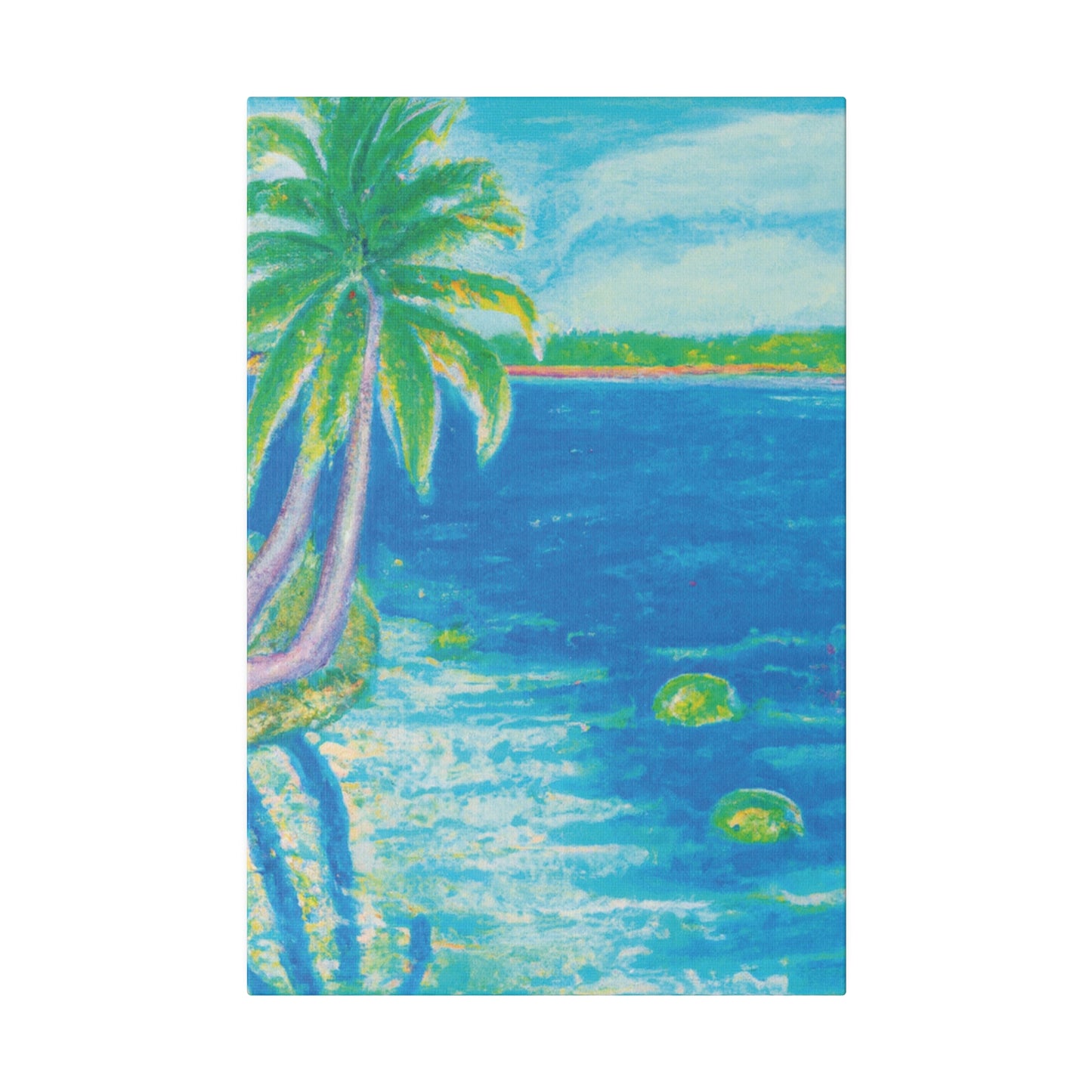 5683A - Bahamas Ocean Painting Print | Bahamas | Ocean | Beach | Poster | Home Decor | Wall Art | Canvas