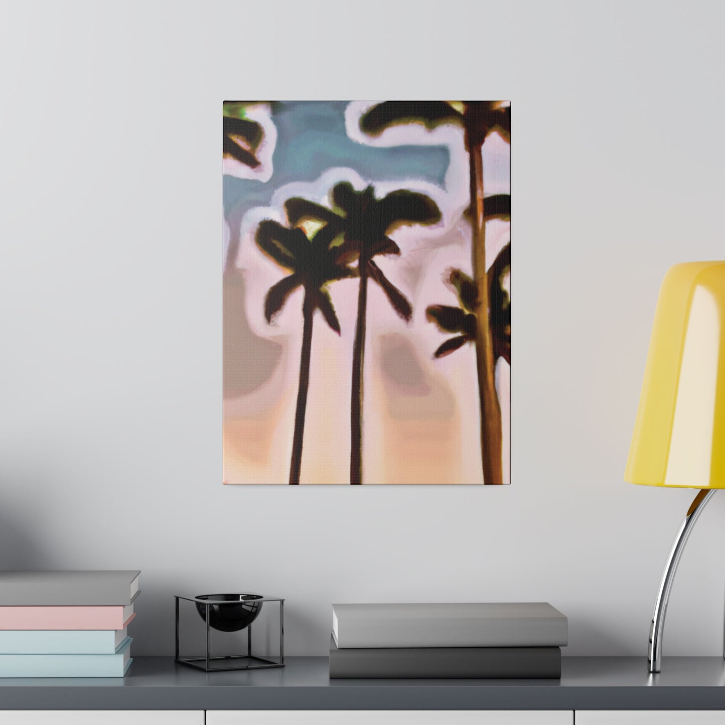 4828Q - Miami Beach Sunset Painting Print | Miami | Beach | Sunset | Poster | Home Decor | Wall Art | Canvas