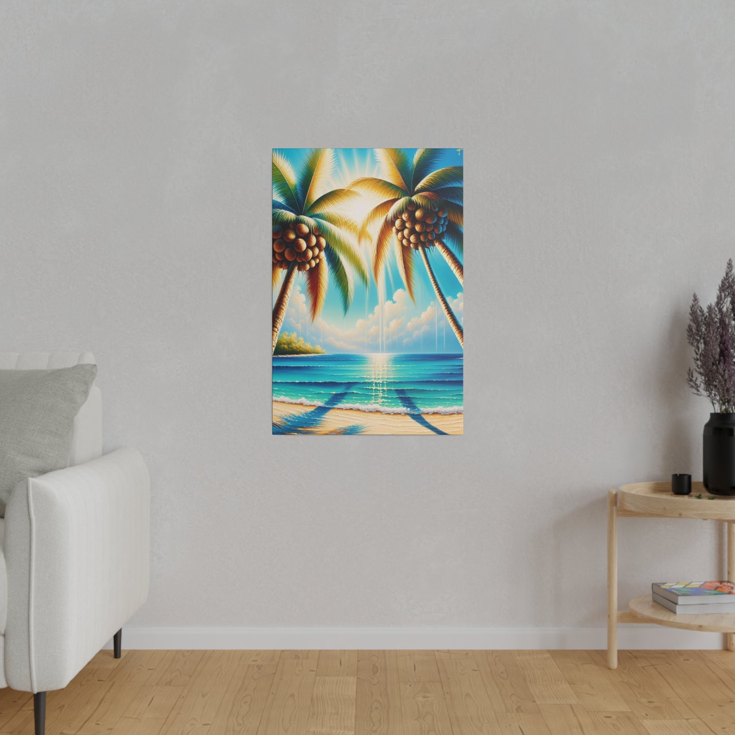 3627F - Bahamas Ocean Painting Print | Bahamas | Ocean | Beach | Poster | Home Decor | Wall Art | Canvas