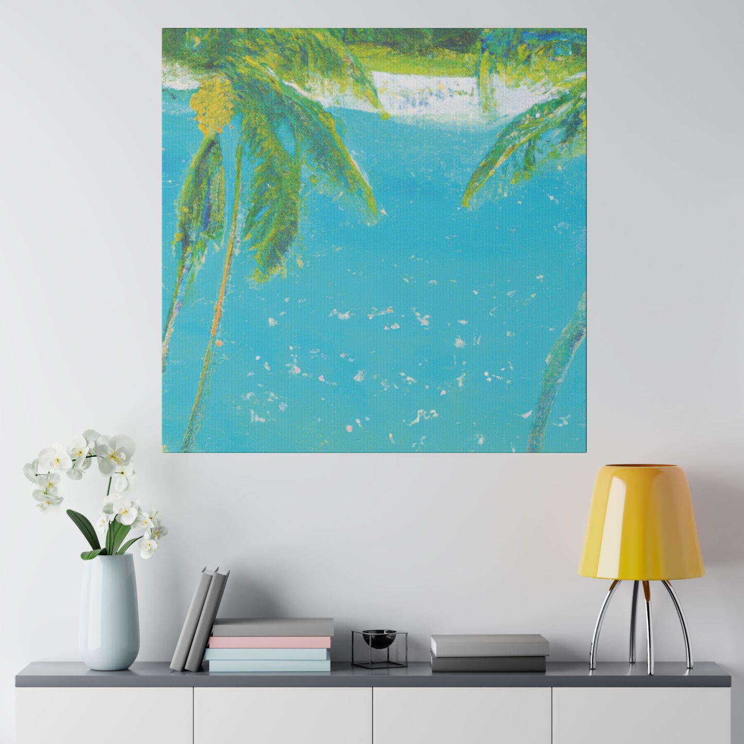 8563Y - Bahamas Ocean Painting Print | Bahamas | Ocean | Beach | Poster | Home Decor | Wall Art | Canvas