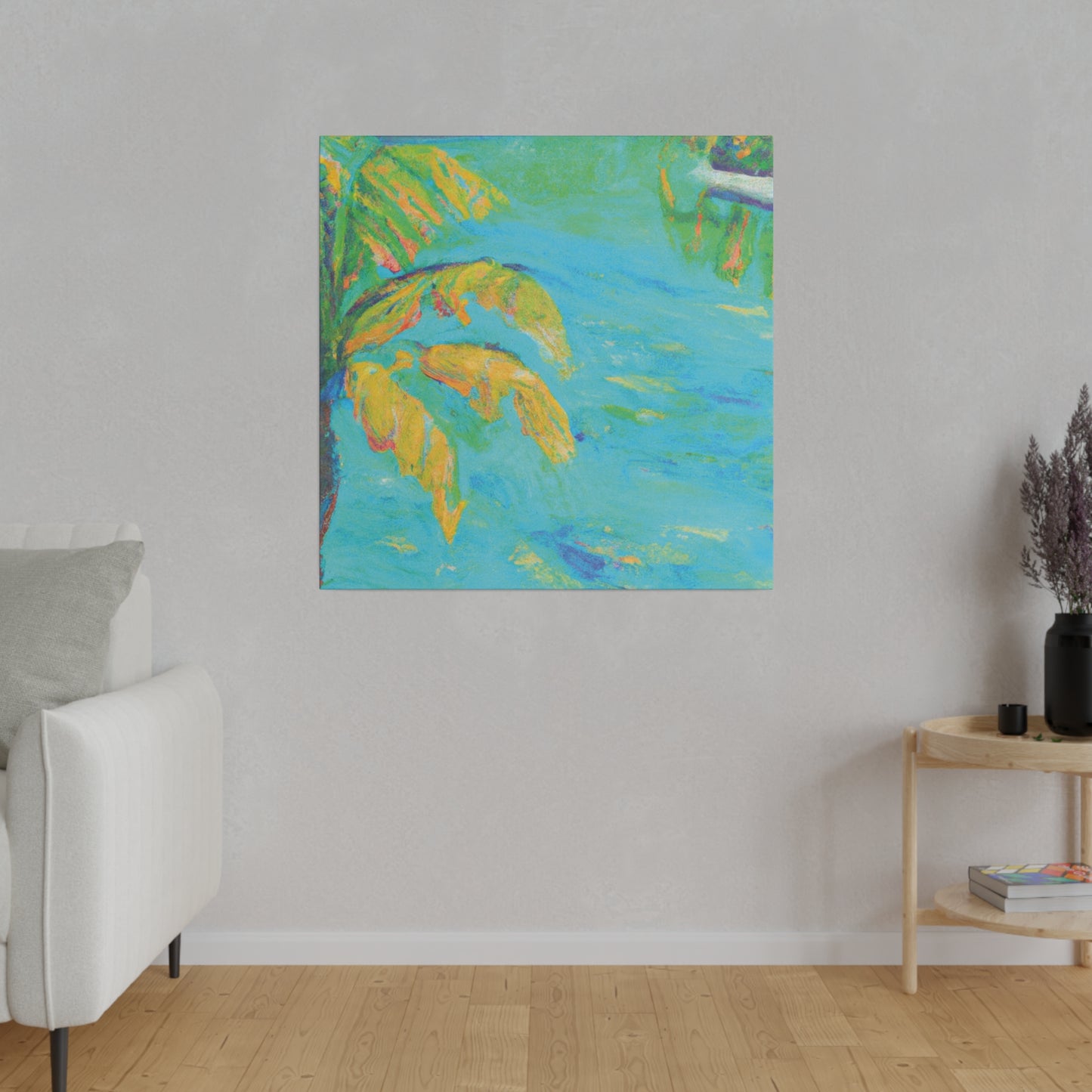 8857G - Bahamas Ocean Painting Print | Bahamas | Ocean | Beach | Poster | Home Decor | Wall Art | Canvas