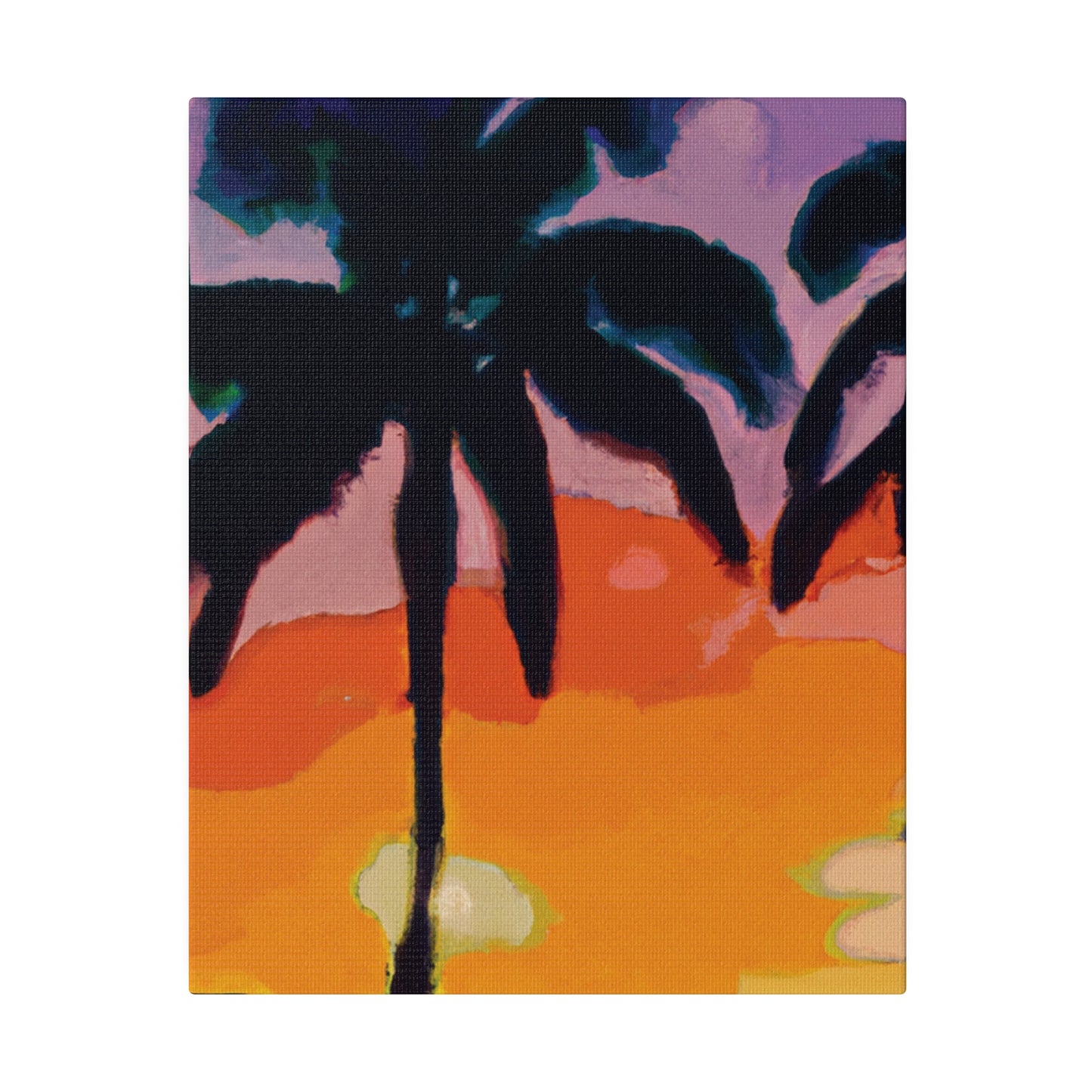 7875Z - Miami Beach Sunset Painting Print | Miami | Beach | Sunset | Poster | Home Decor | Wall Art | Canvas