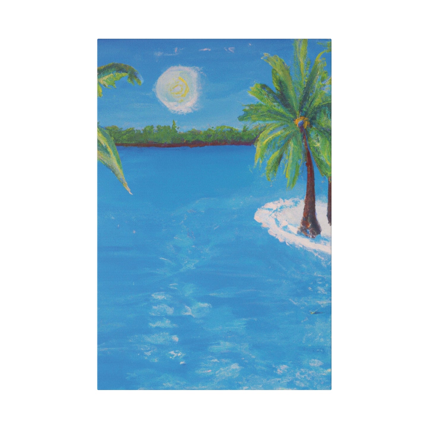 5156X - Bahamas Ocean Painting Print | Bahamas | Ocean | Beach | Poster | Home Decor | Wall Art | Canvas