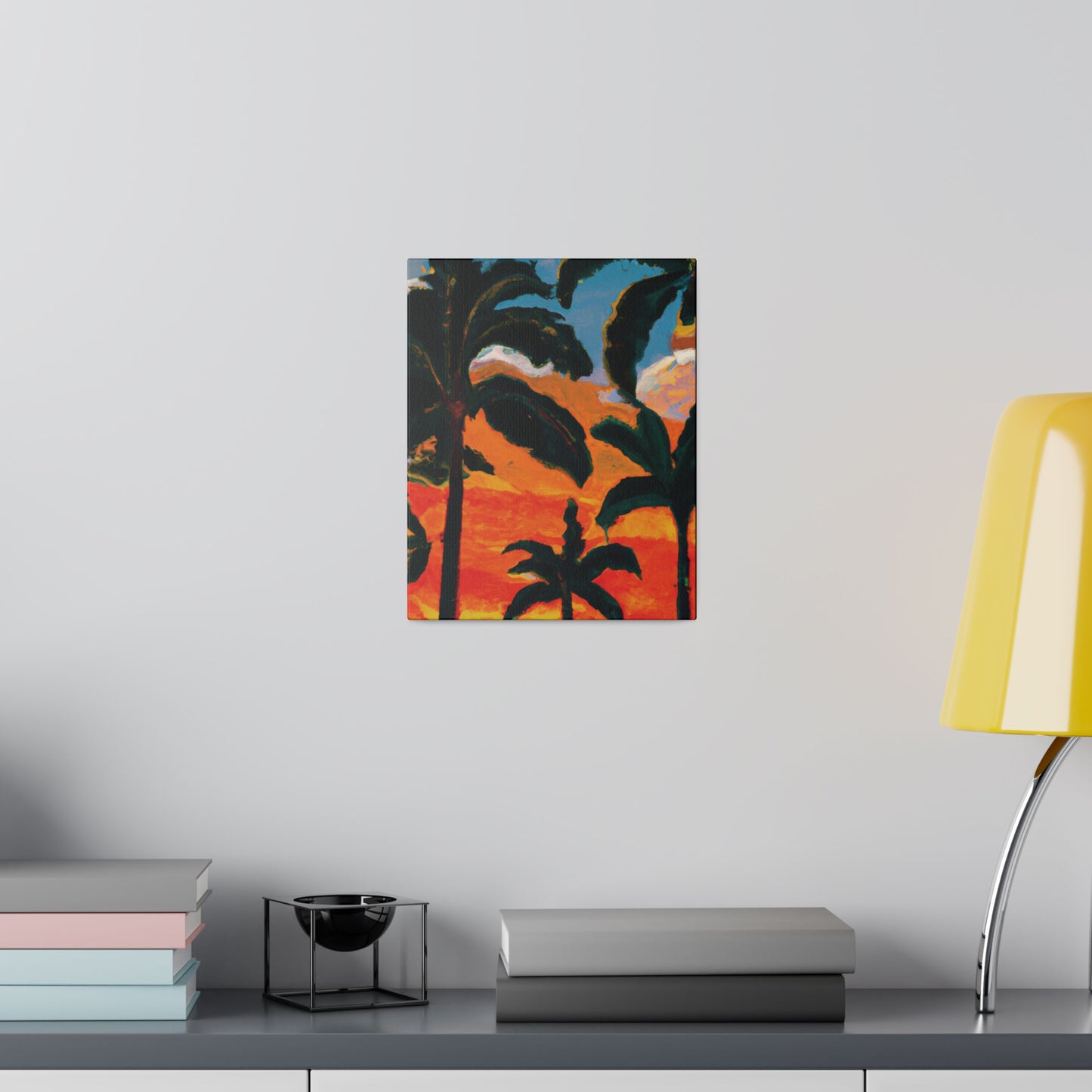 3782G - Miami Beach Sunset Painting Print | Miami | Beach | Sunset | Poster | Home Decor | Wall Art | Canvas