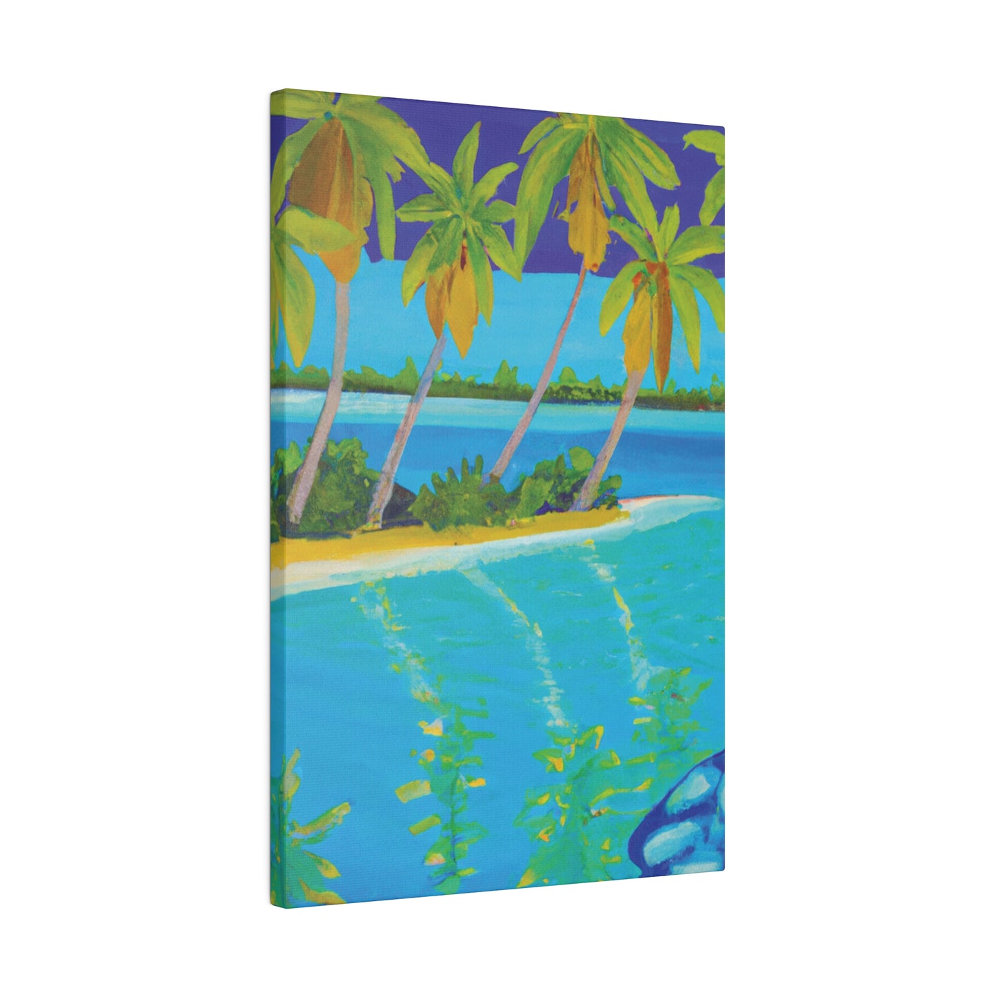 8347B - Bahamas Ocean Painting Print | Bahamas | Ocean | Beach | Poster | Home Decor | Wall Art | Canvas