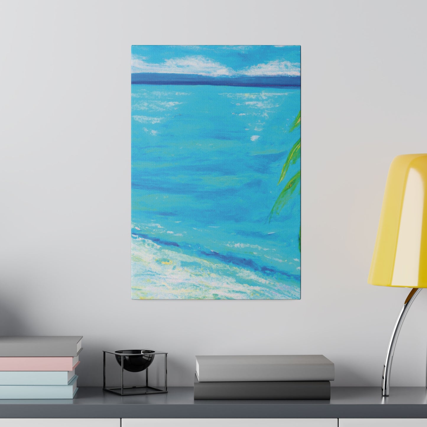 8858N - Bahamas Ocean Painting Print | Bahamas | Ocean | Beach | Poster | Home Decor | Wall Art | Canvas