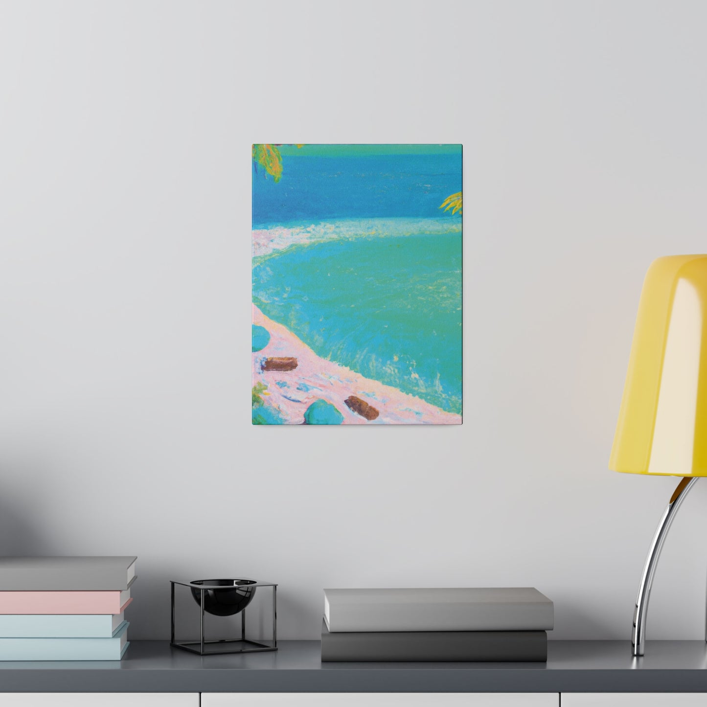 7342G - Bahamas Ocean Painting Print | Bahamas | Ocean | Beach | Poster | Home Decor | Wall Art | Canvas