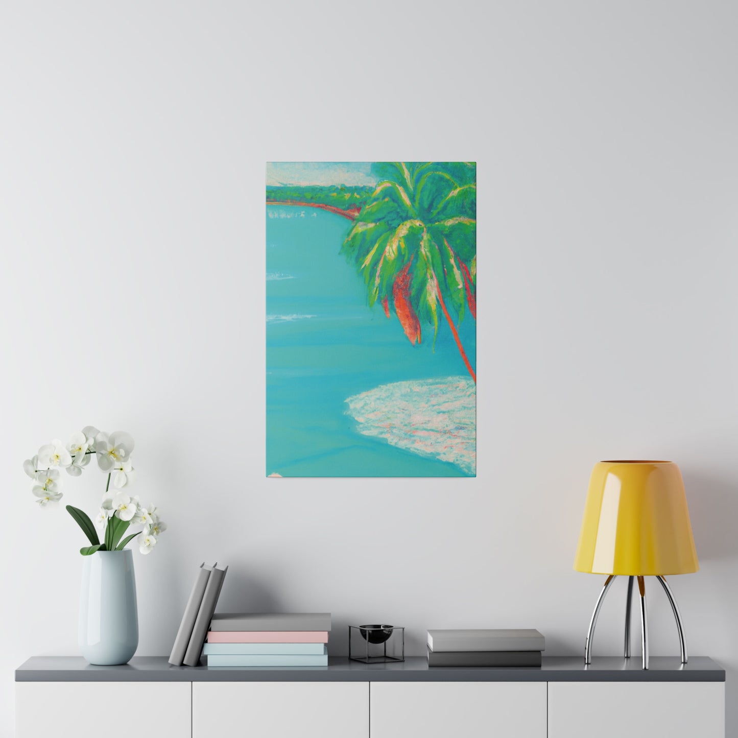 6263D - Bahamas Ocean Painting Print | Bahamas | Ocean | Beach | Poster | Home Decor | Wall Art | Canvas